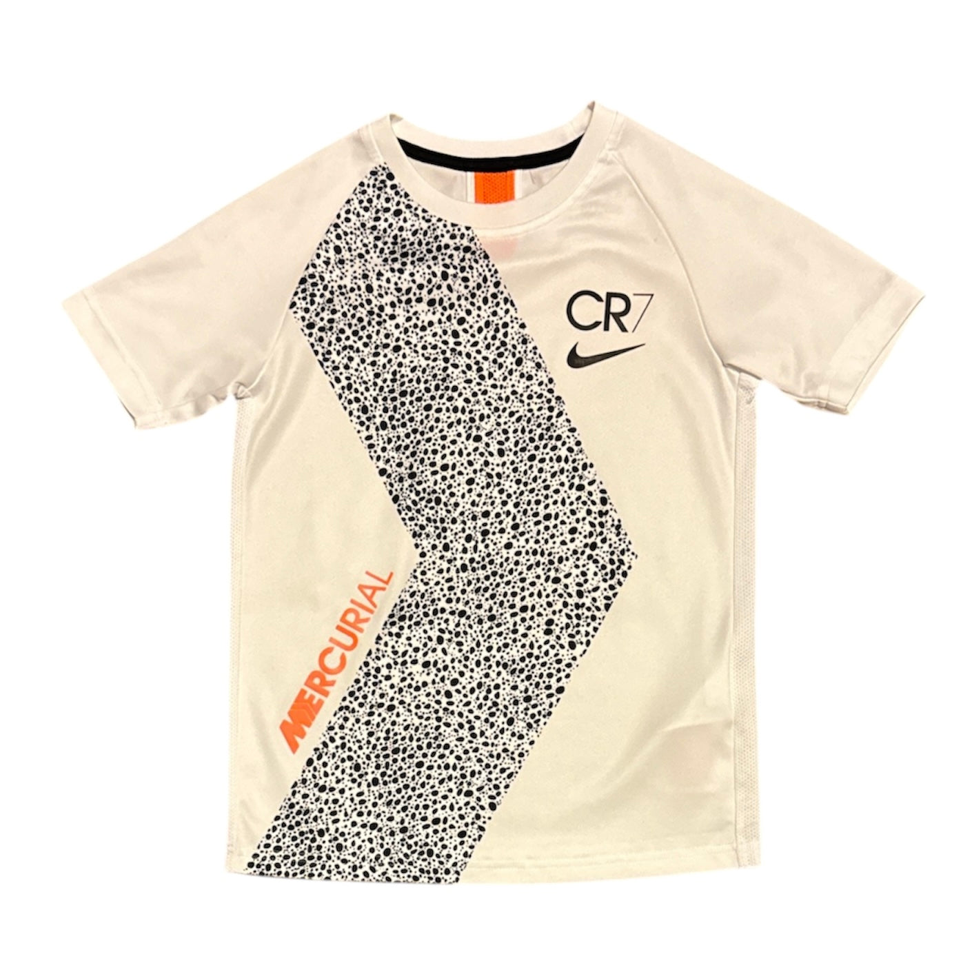 Nike Cristiano Ronaldo CR7 Mercurial White Football Jersey (Youth)