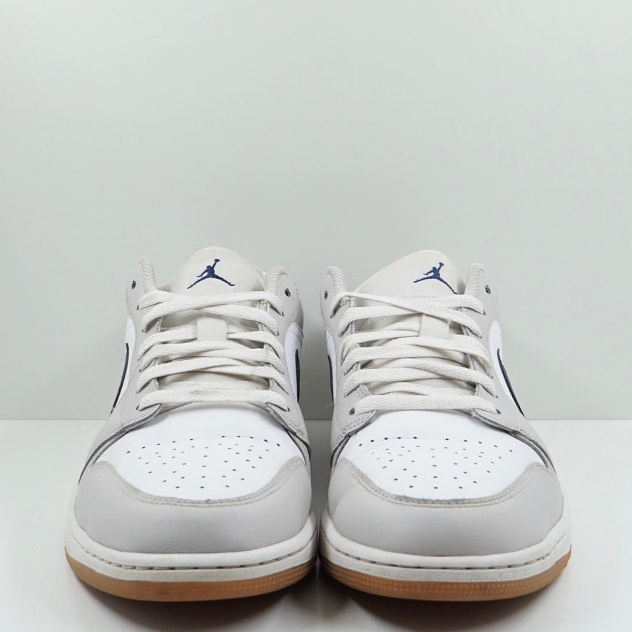 Jordan 1 Low Midnight Navy Neutral Grey