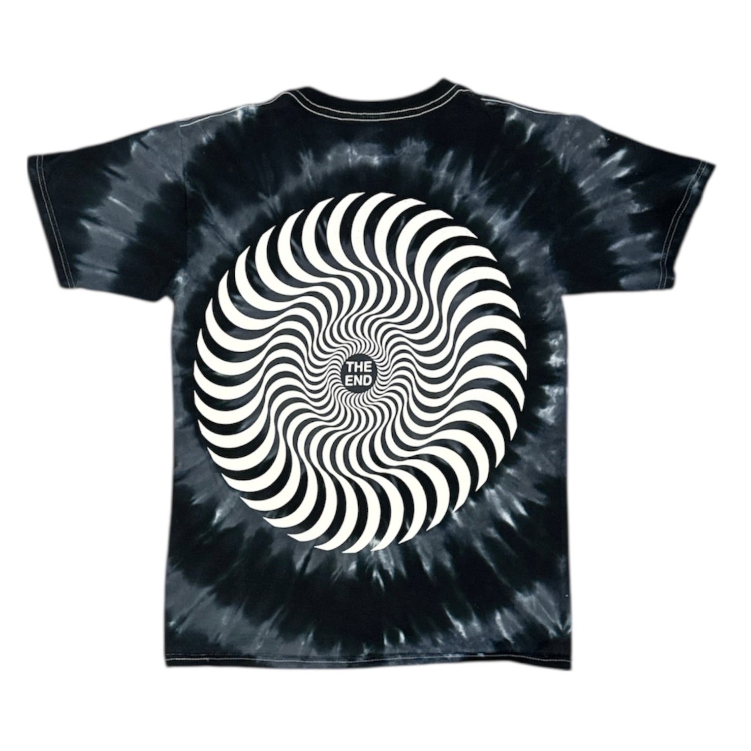 Spitfire Tie Dye Black Grey Tshirt