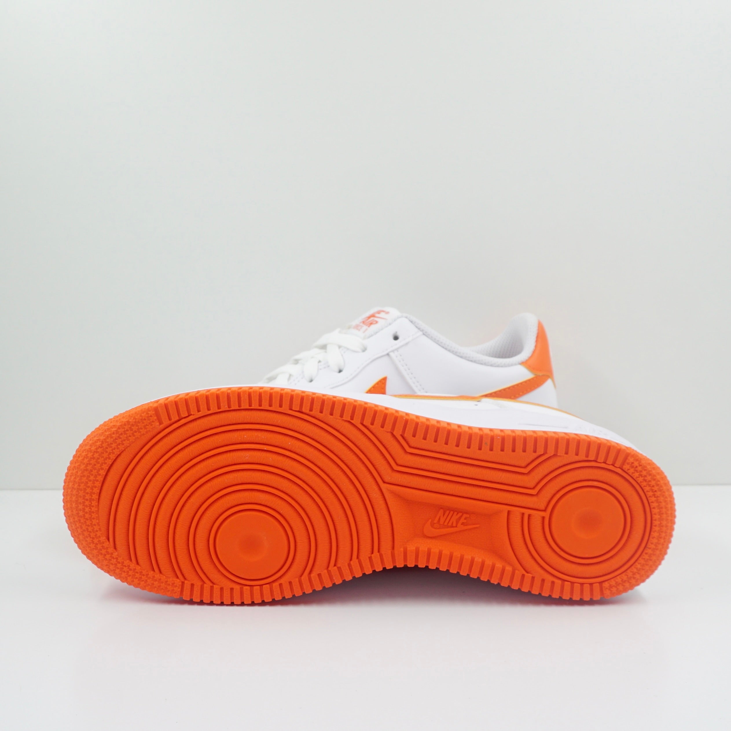 Nike Air Force 1 Low White Safety Orange (GS)