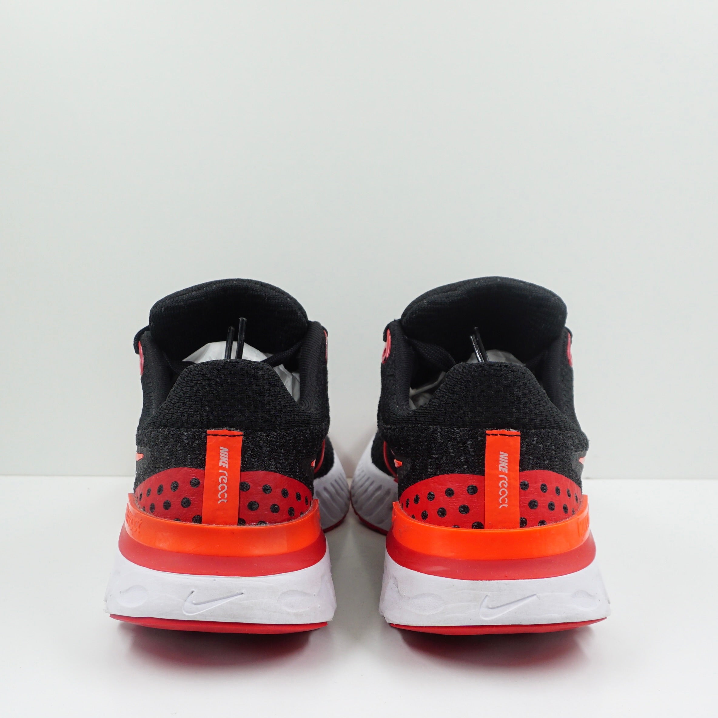 Nike React Infinity Run Flyknit 3 Black University Red (W)