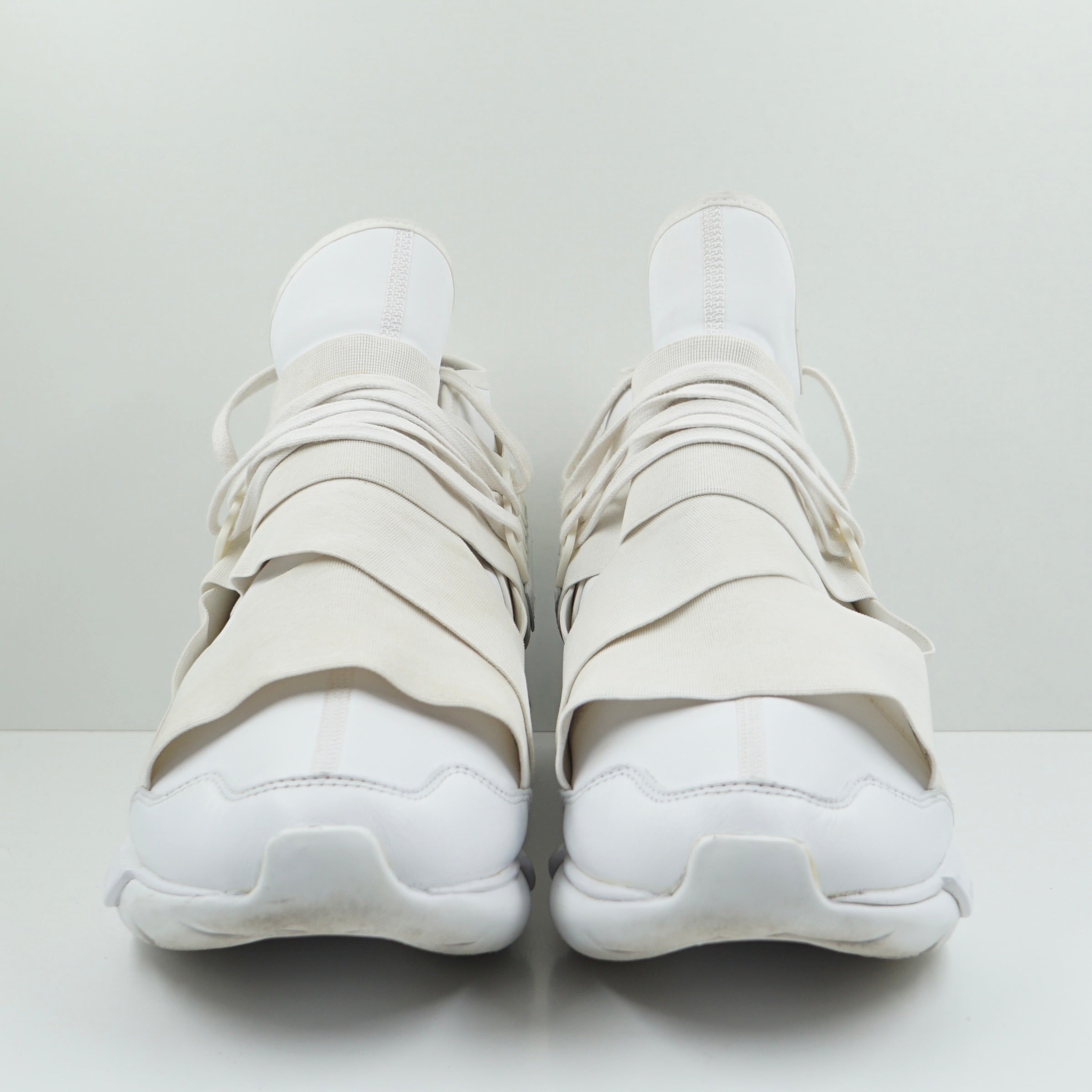 Adidas Y-3 Qasa High Triple White