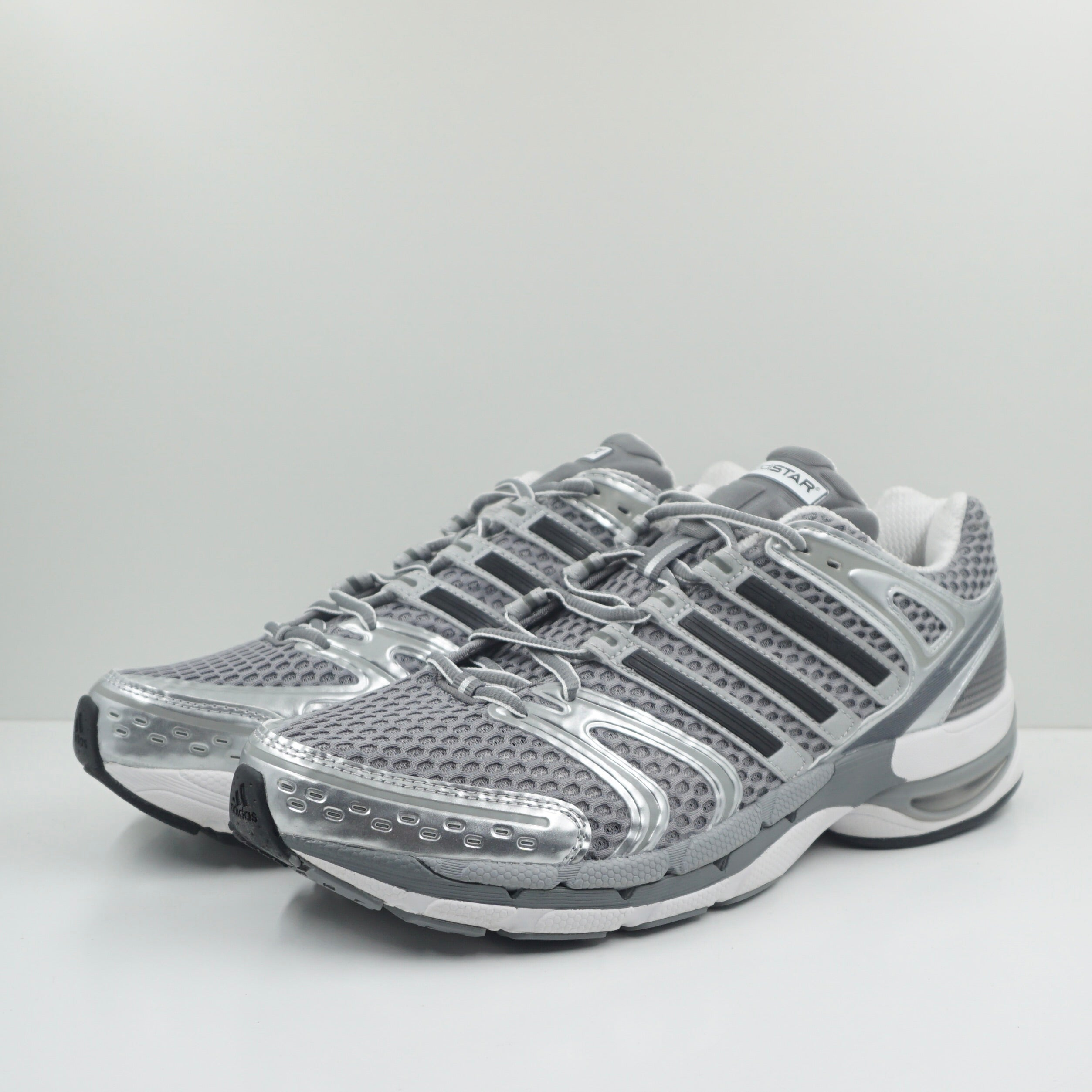 Adidas Adistar Control 5 Grey Black Silver Metallic
