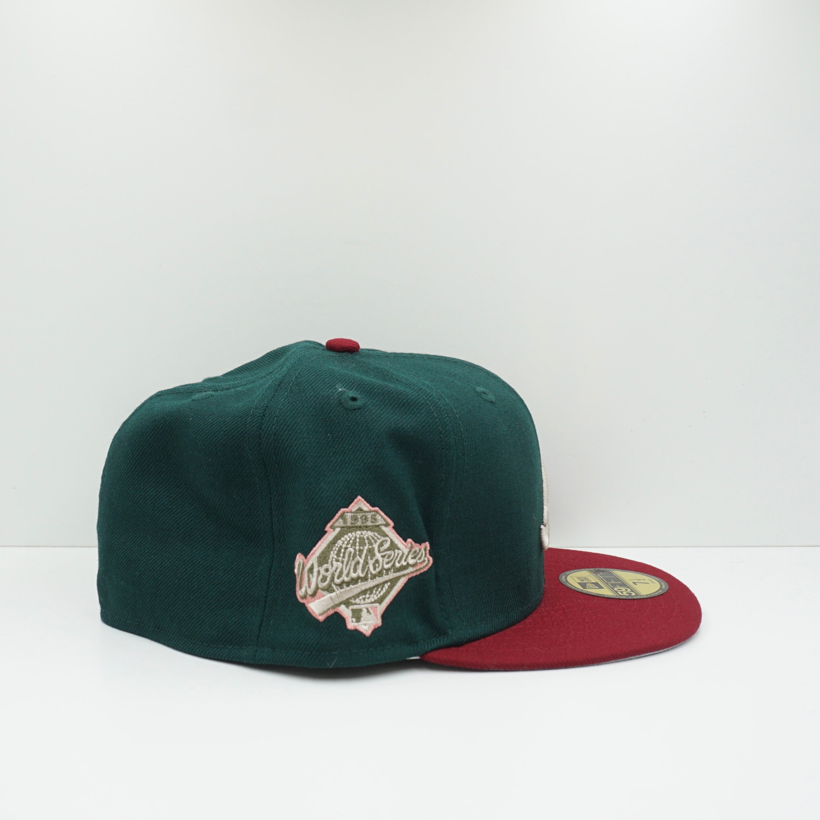 New Era Cooperstown Atlanta Braves Green/Red Fitted Cap