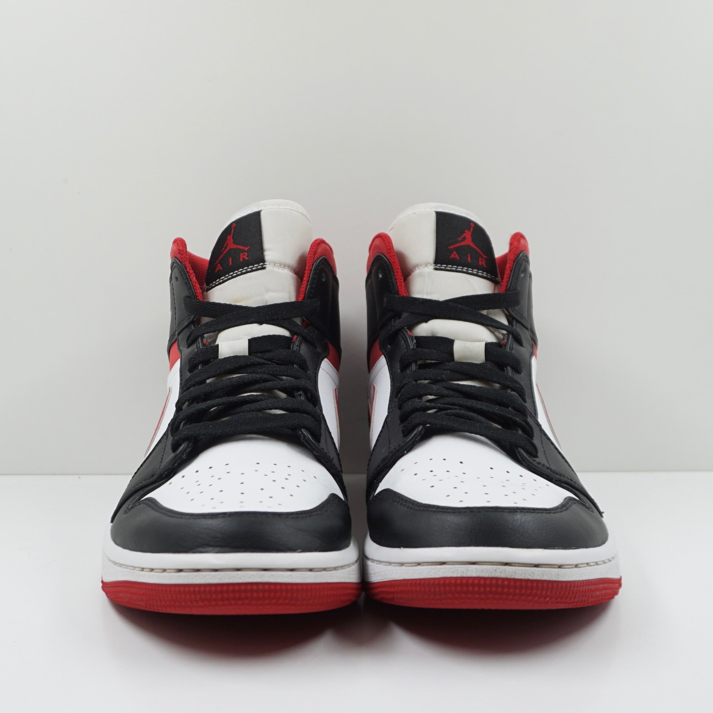 Jordan 1 Mid Gym Red Black White (2021)