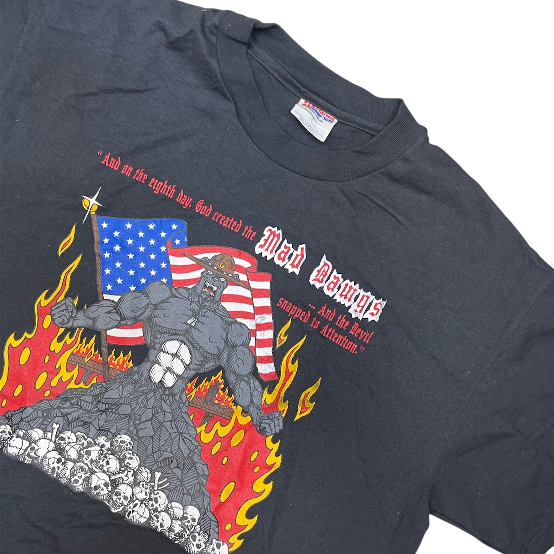 Hanes Mad Dawgs Black Tshirt