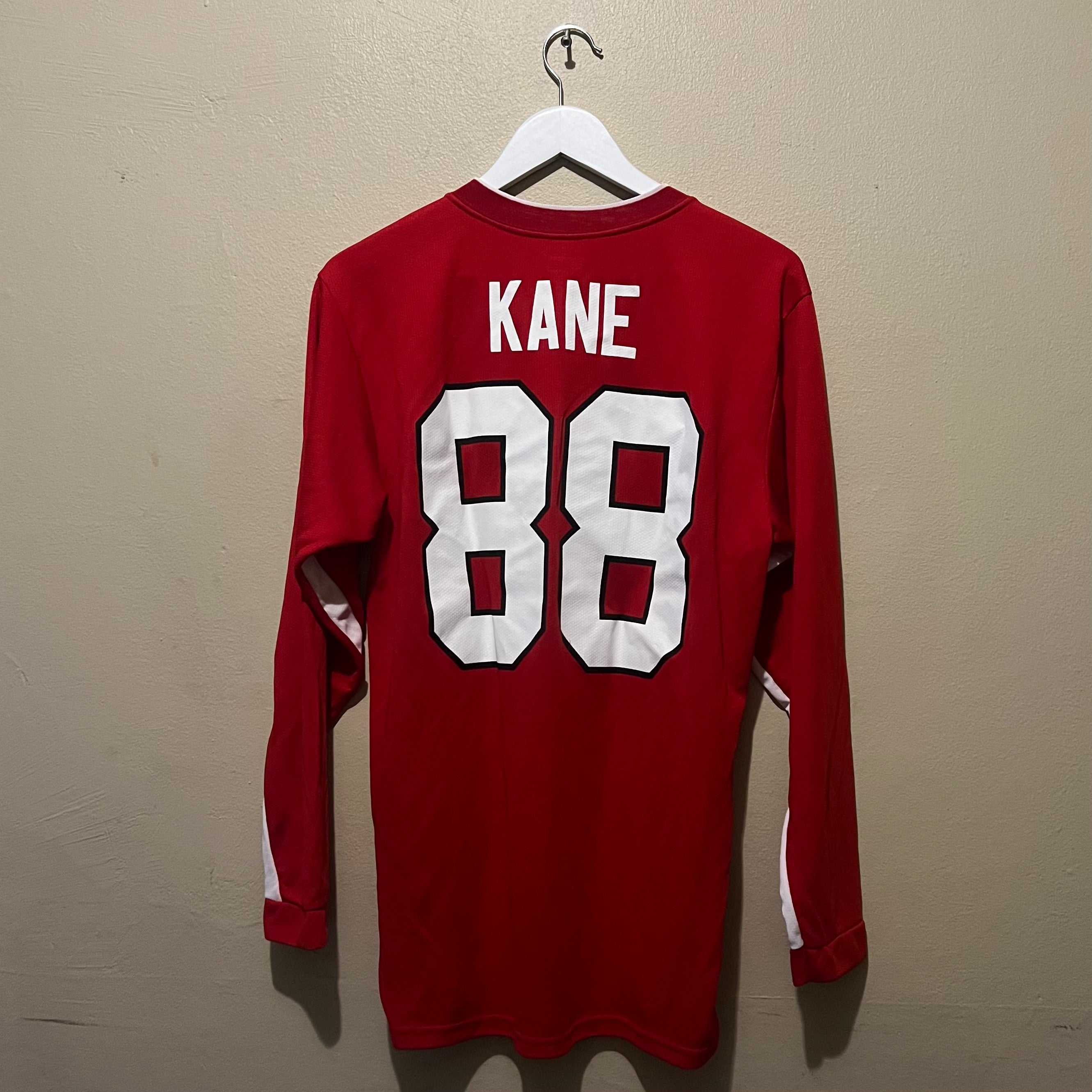 Augusta Chicago Blackhawks Kane #88 Hockey Long Sleeve Shirt