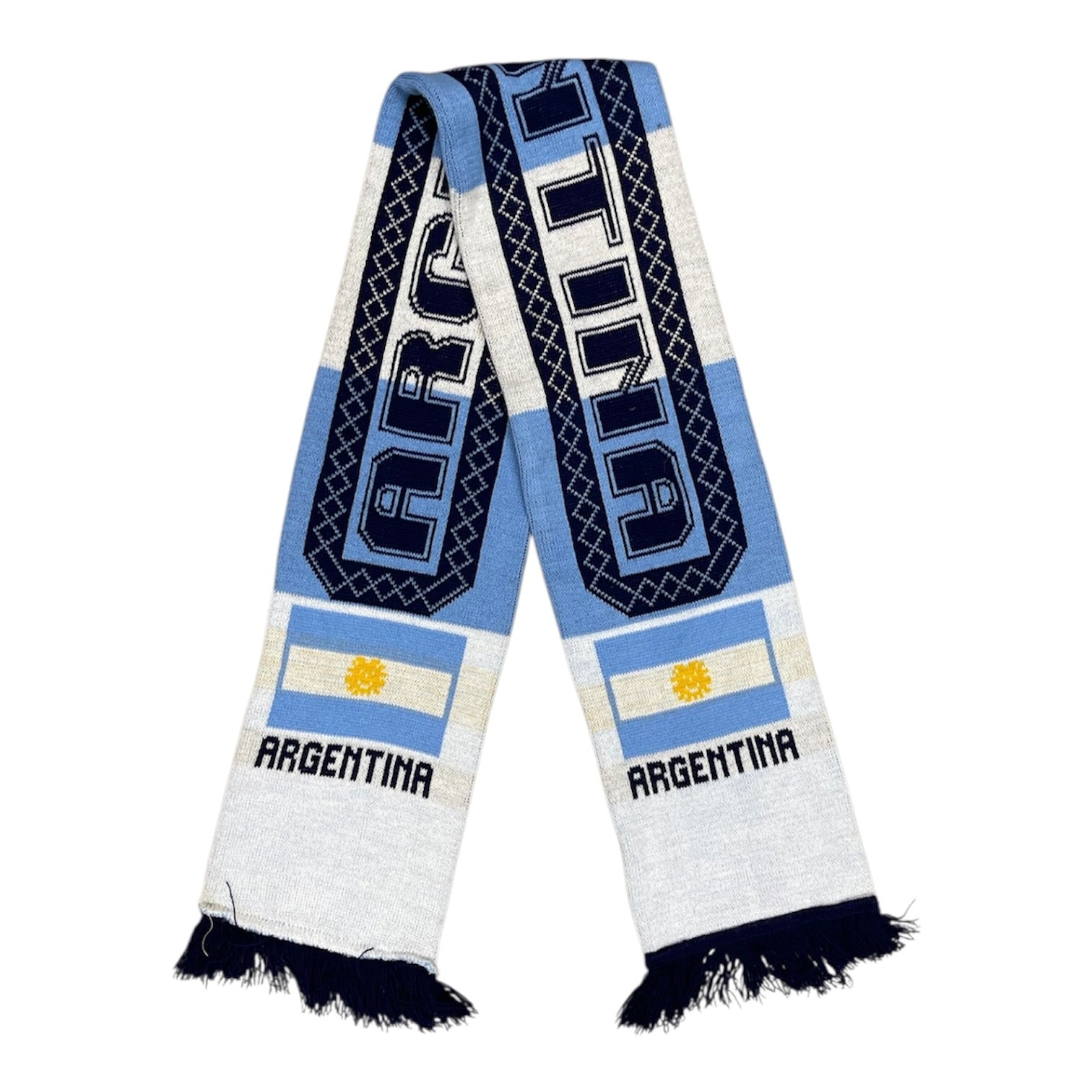 Argentina Blue Football Scarf