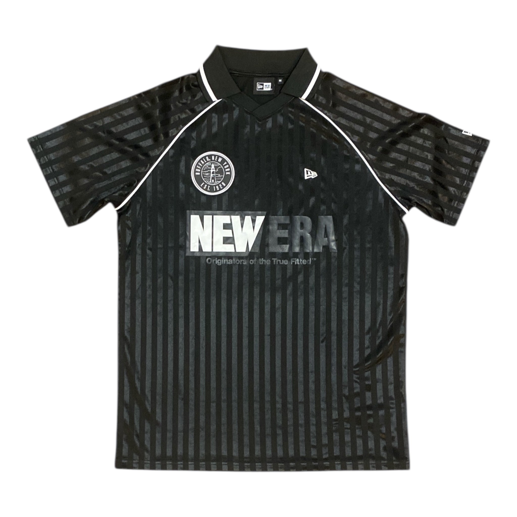 New Era Originators Of The True Fitted Black Polo Tshirt