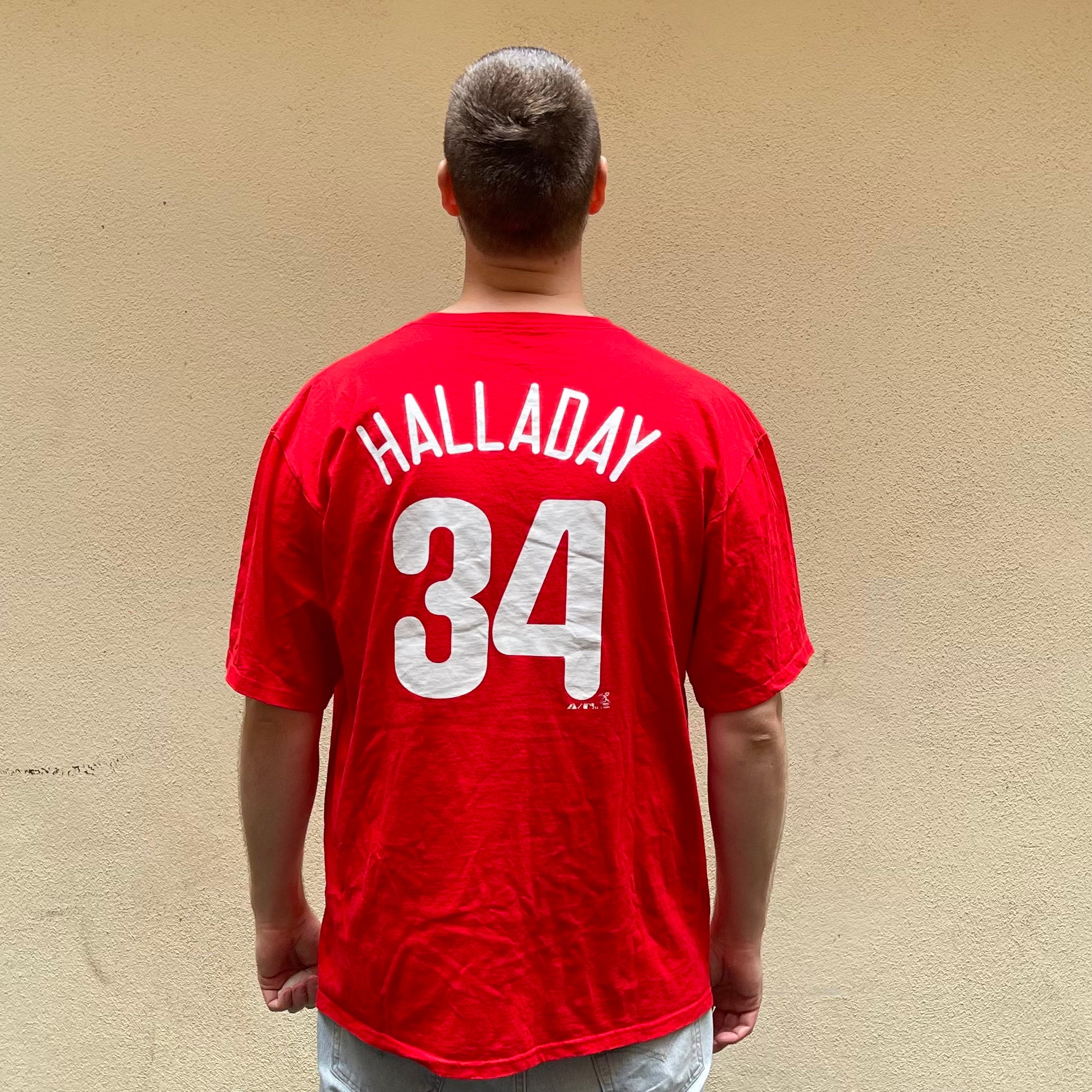 Majestic Philadelphia Phillies Red Tshirt