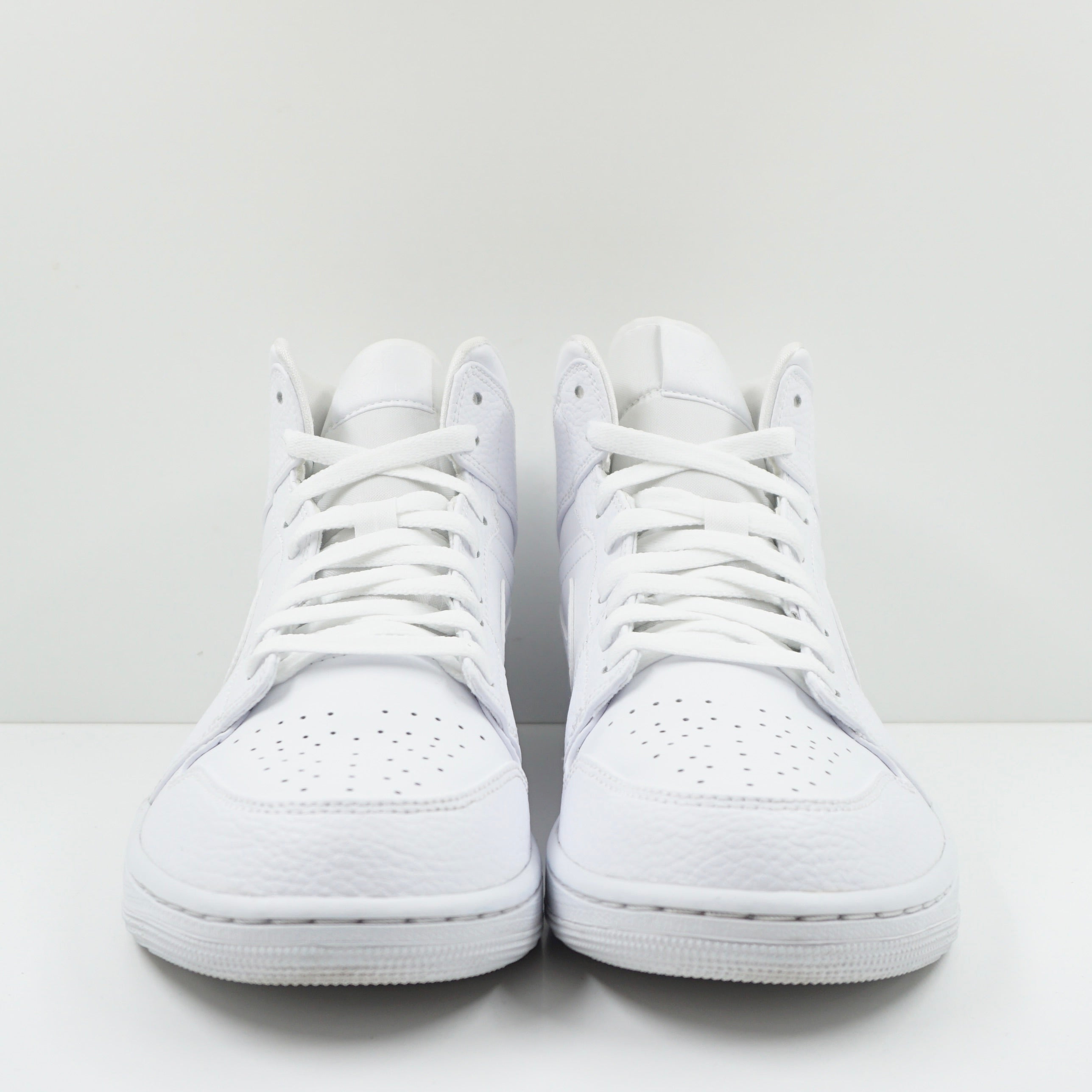 Jordan 1 Mid Triple White 2.0 (2020)