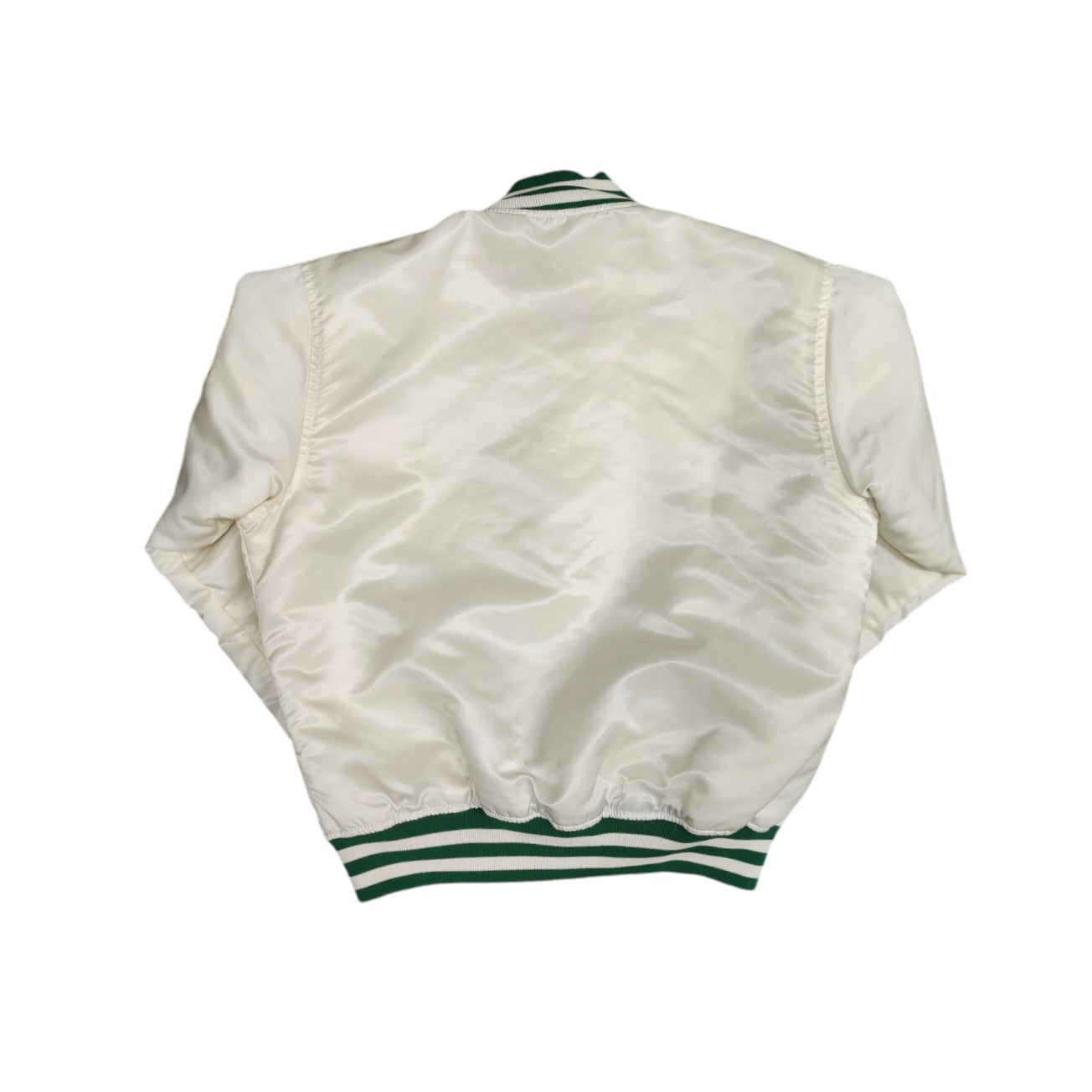 Starter Satin Boston Celtics NBA White Green Jacket