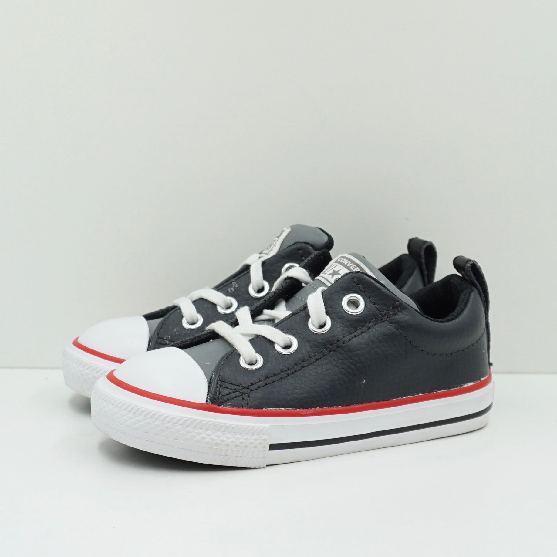 Converse All Star Low Grey Black Toddler