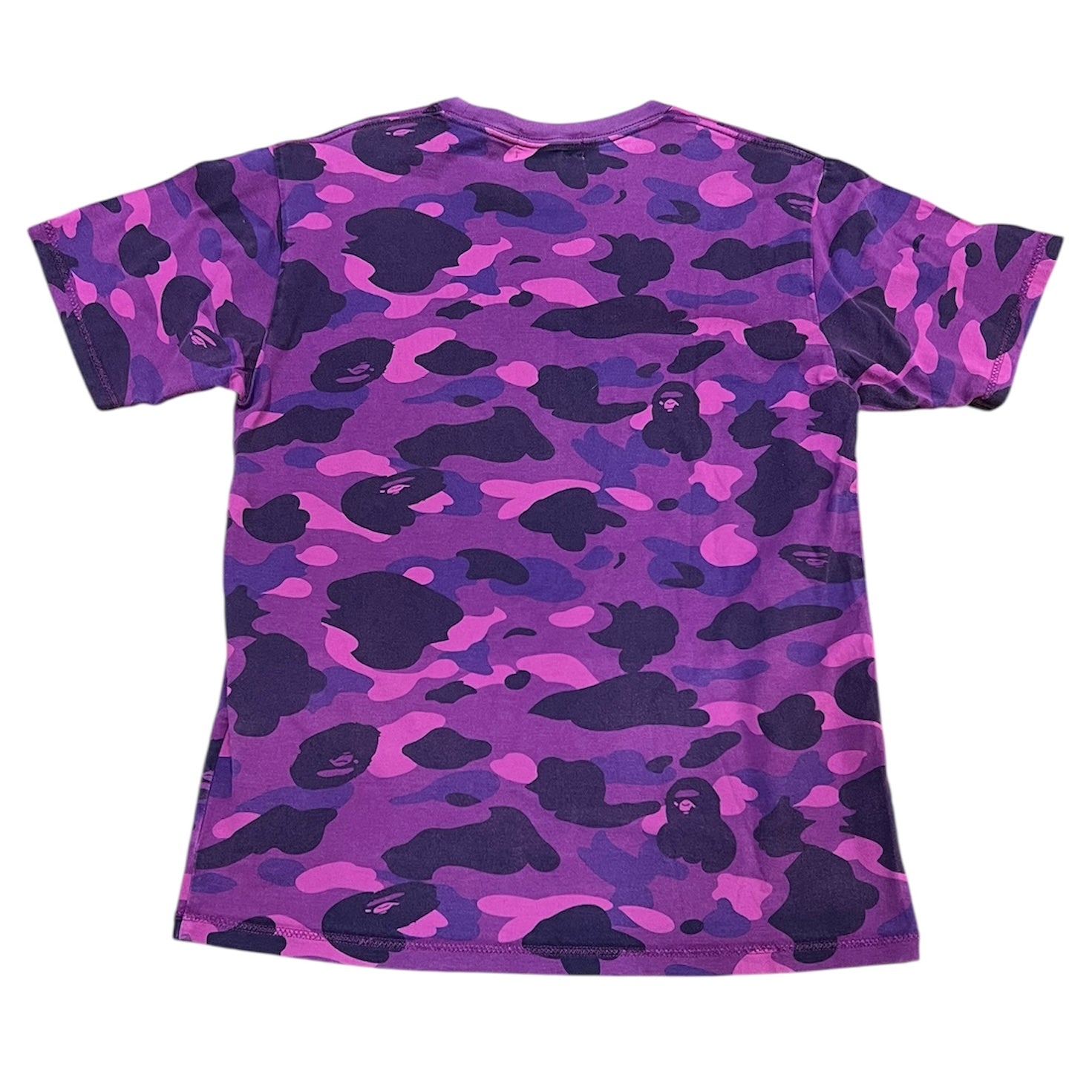 A Bathing Ape Purple Camo Tshirt