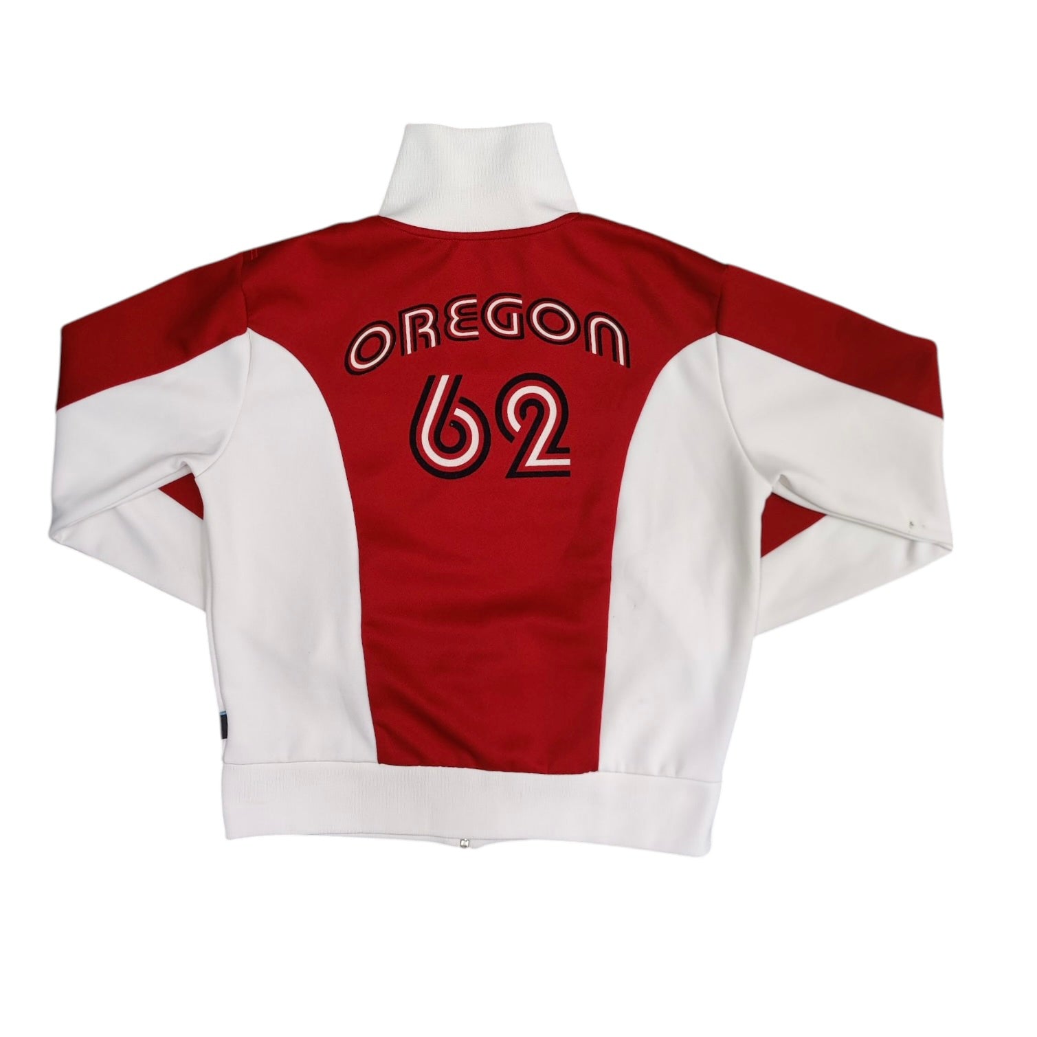Nike Oregon Red White Full Zip Track Top