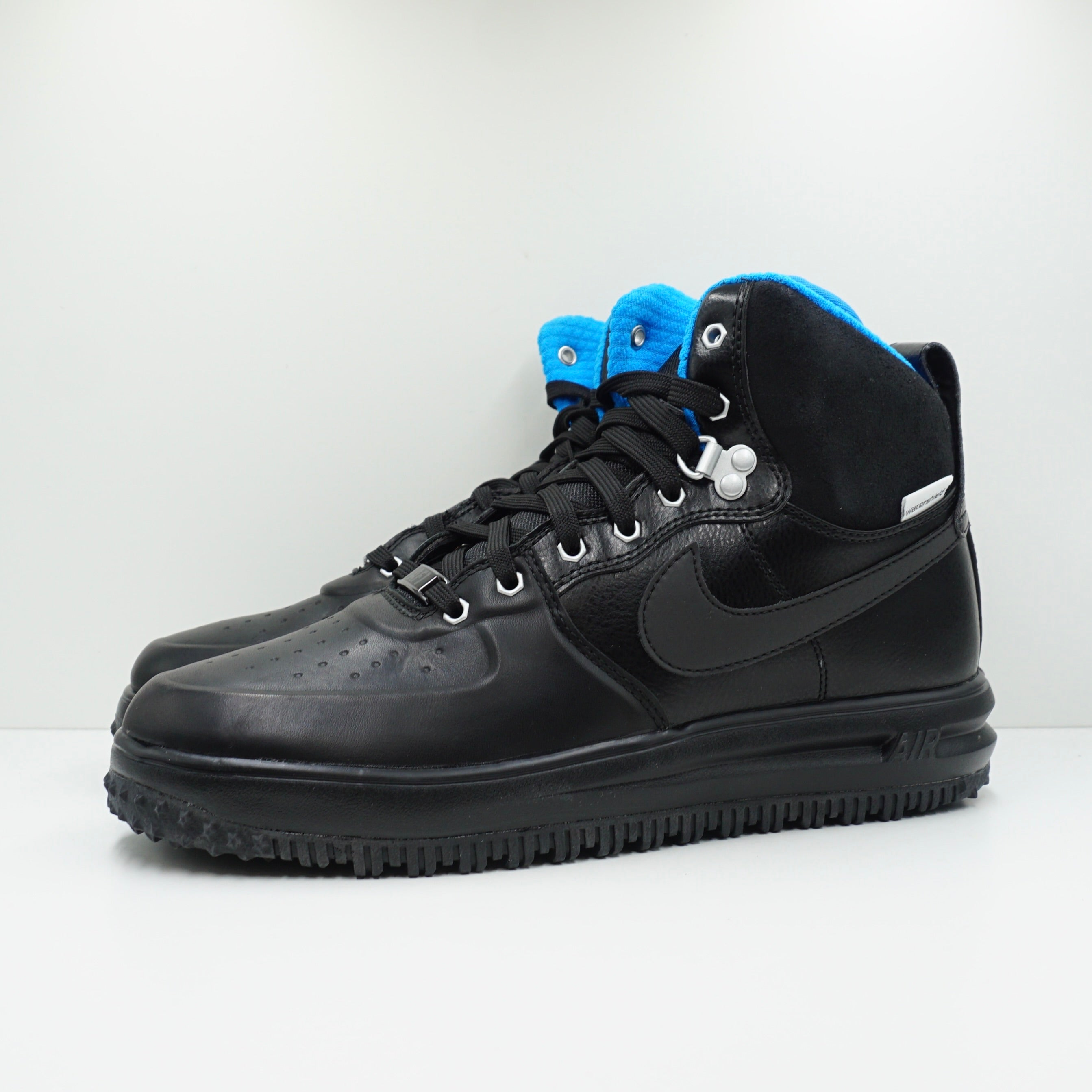 Nike Lunar Force 1 Duckboot Black Metallic Silver