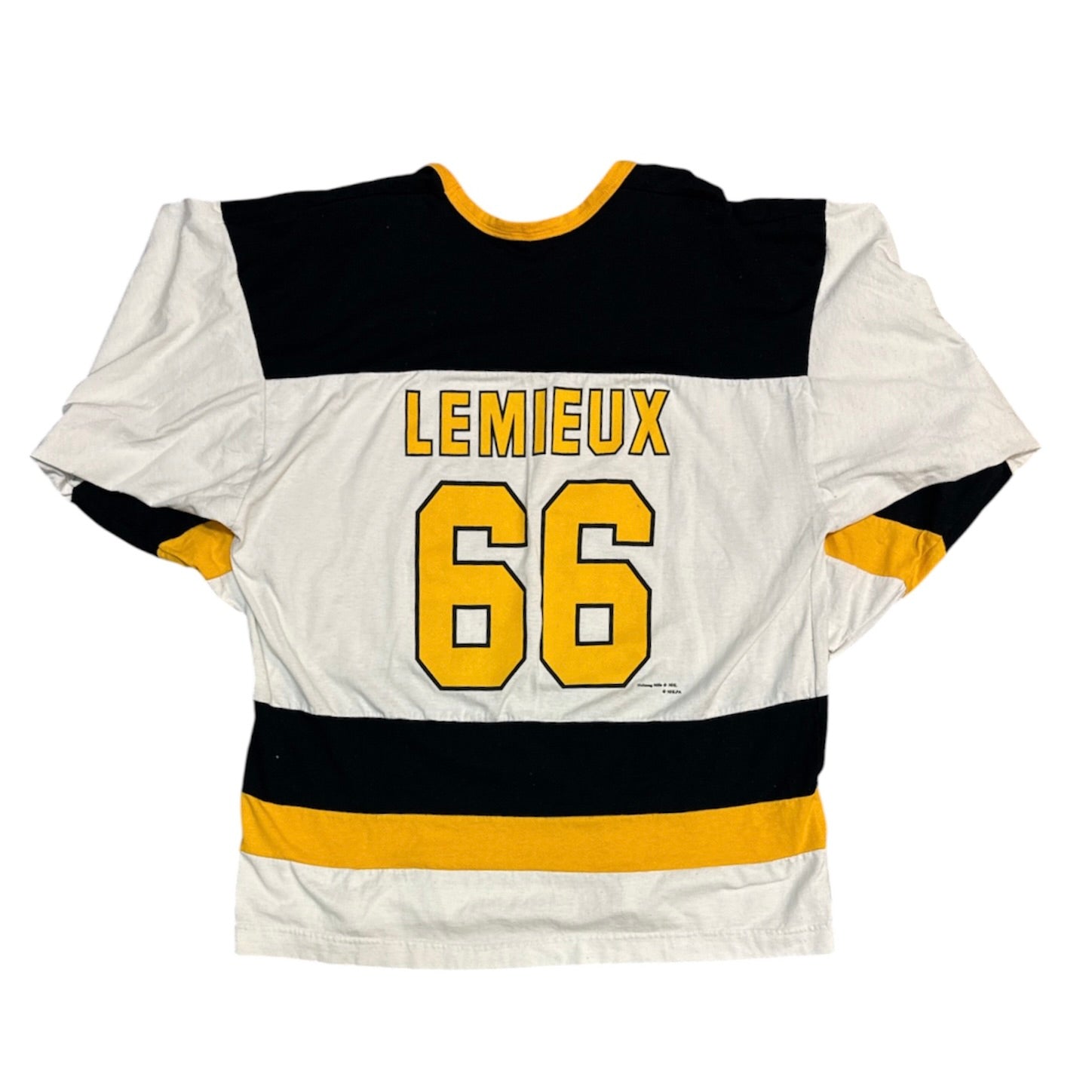 NHL Pittsburgh Penguins Hockey Lemieux #66 Long Sleeve