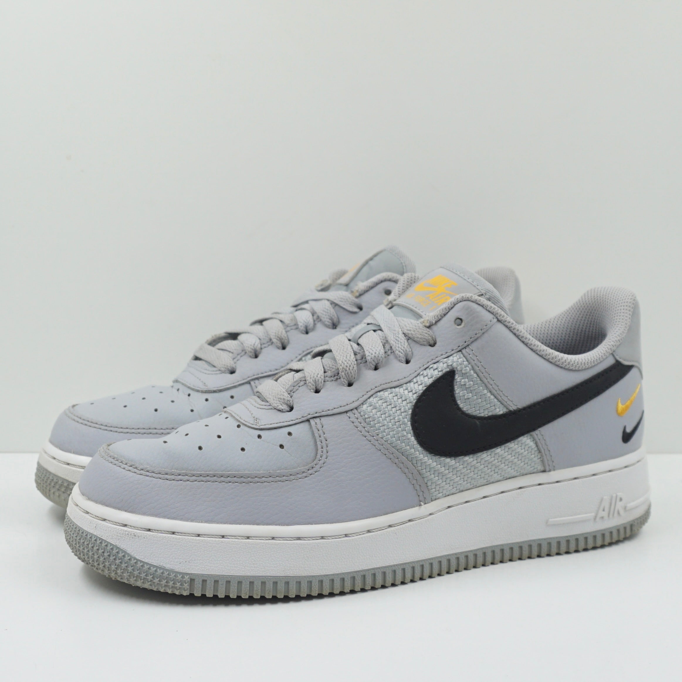 Nike Air Force 1 Low '07 Double Mini Swoosh Wolf Grey