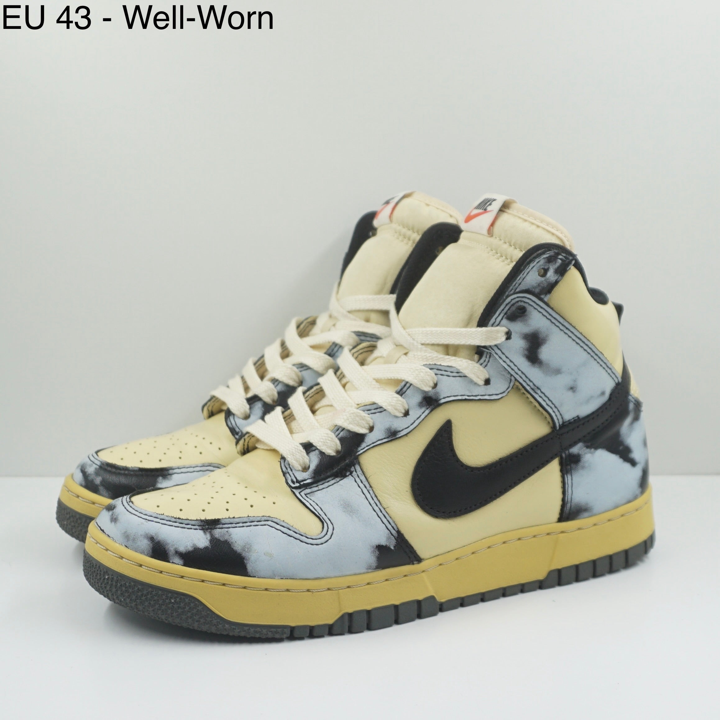 Nike Dunk High 1985 Black Acid Wash