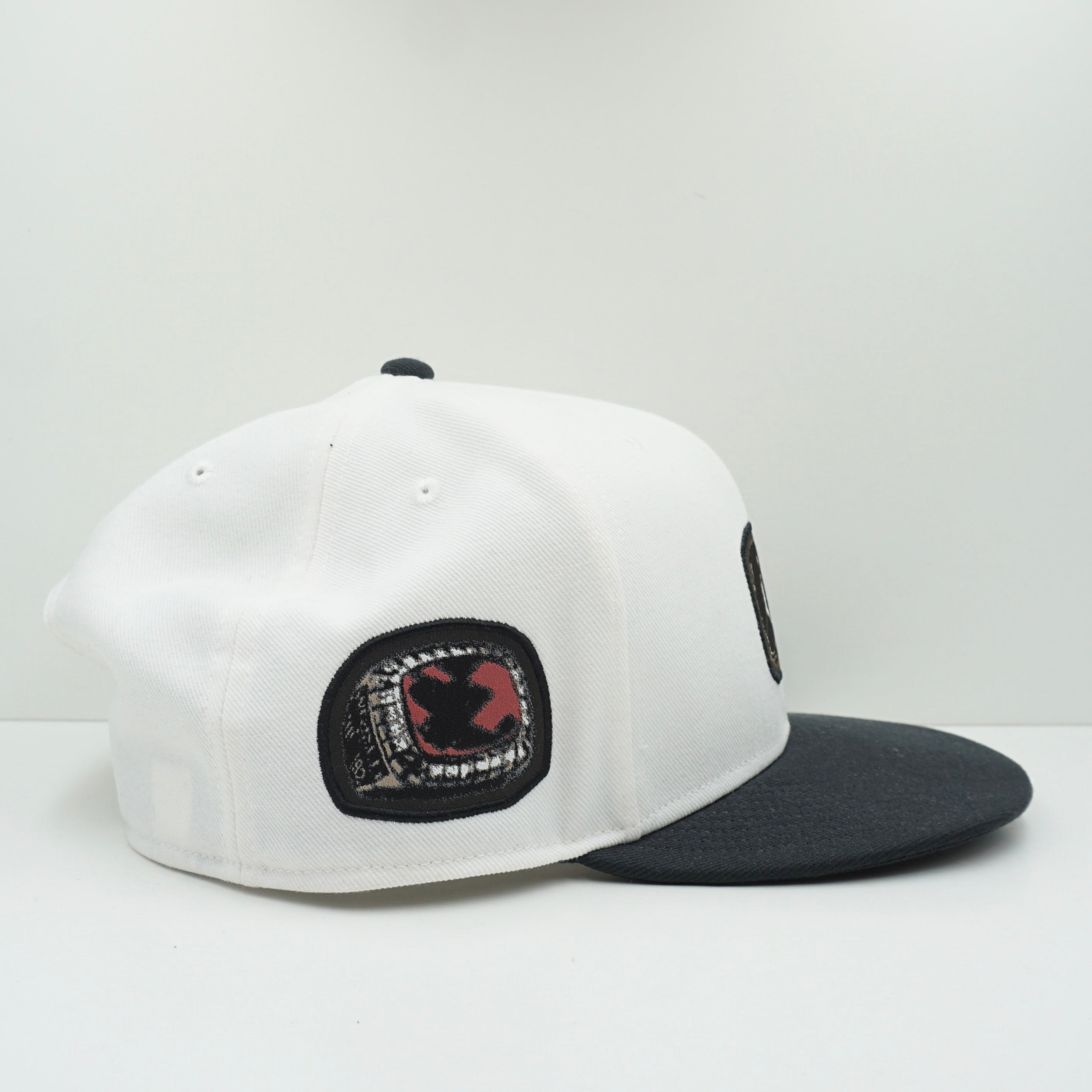 Jordan Pro Structured White Black Snapback Cap