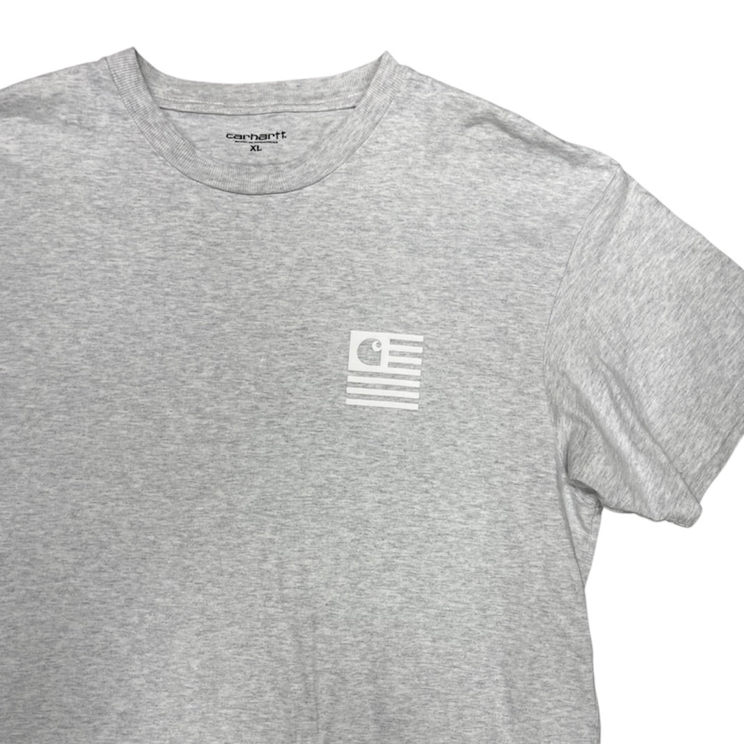 Carhartt State White Grey Tshirt