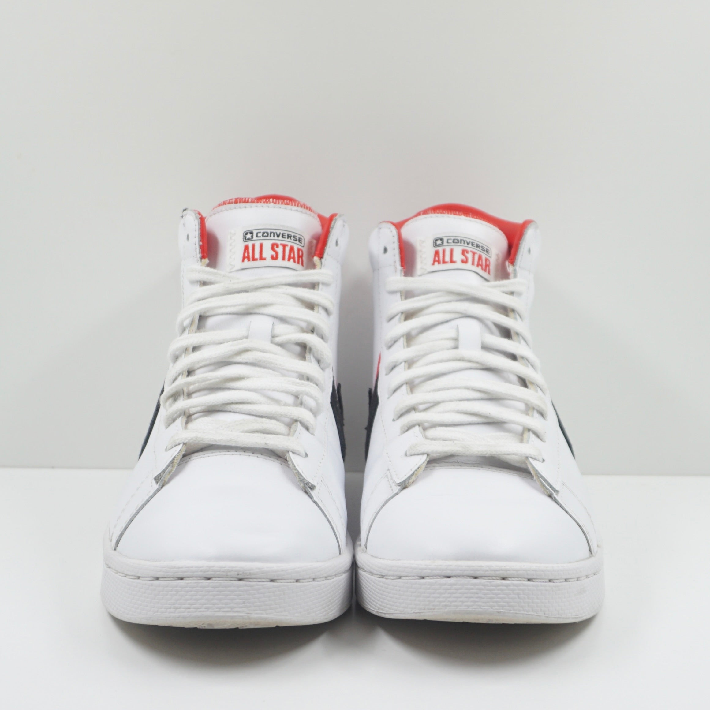 Converse All Star Pro Leather White Red Black