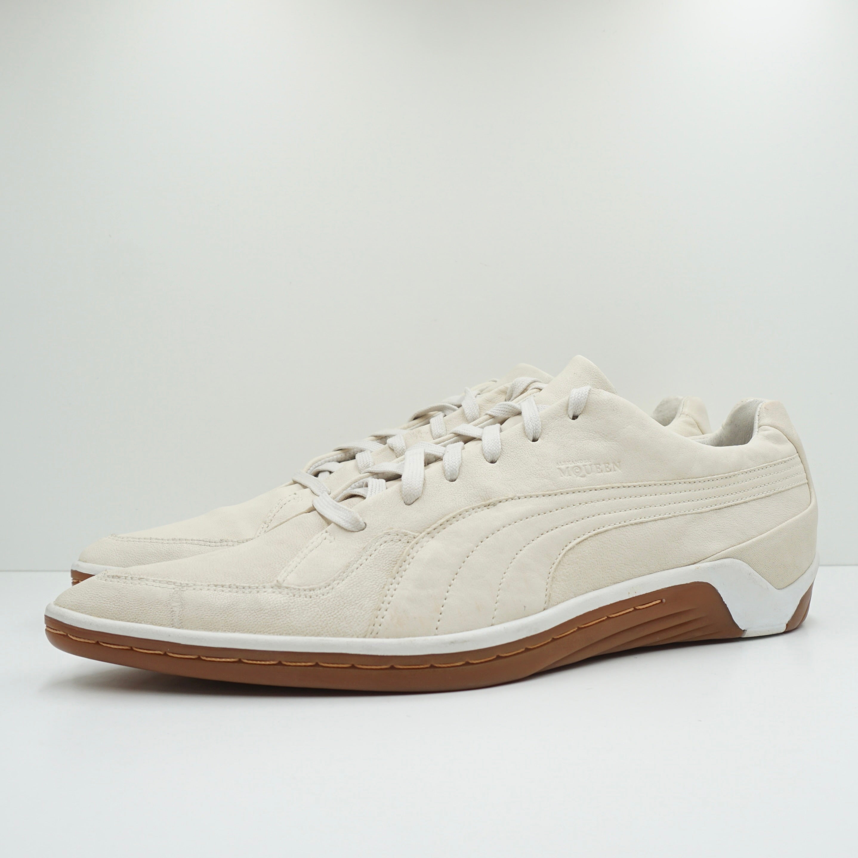 Puma Alexander McQueen Beige Pointed Toe Salesmen Sample