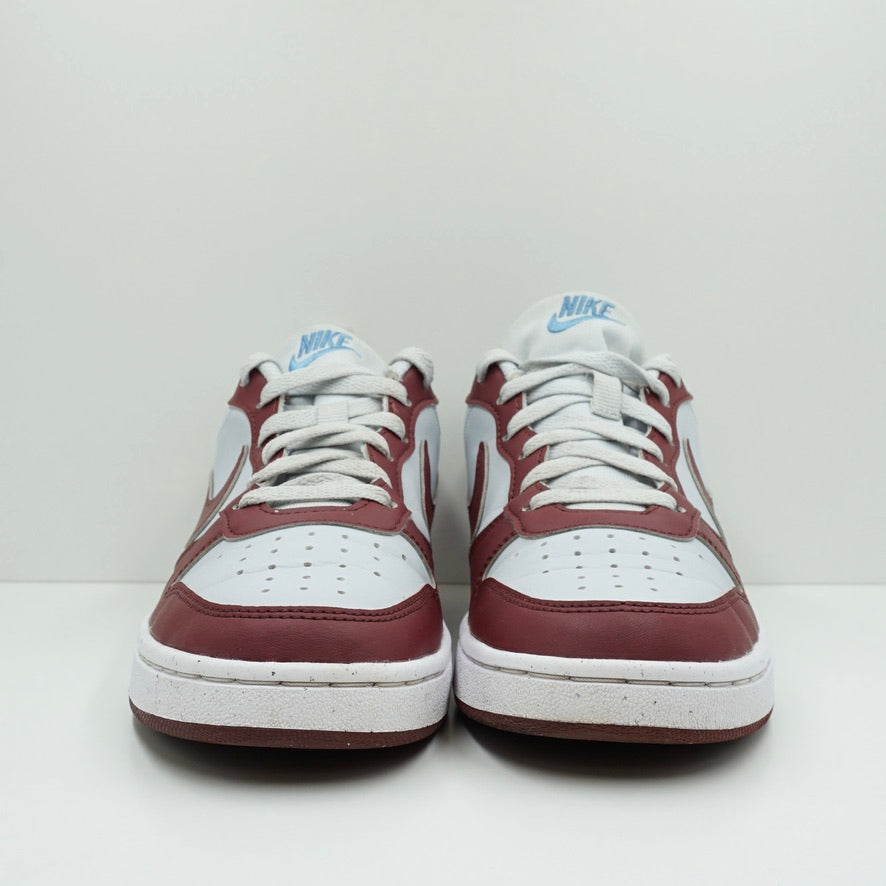 Nike Court Borough Low Recraft Dark Team Red Pure Platinum (GS)