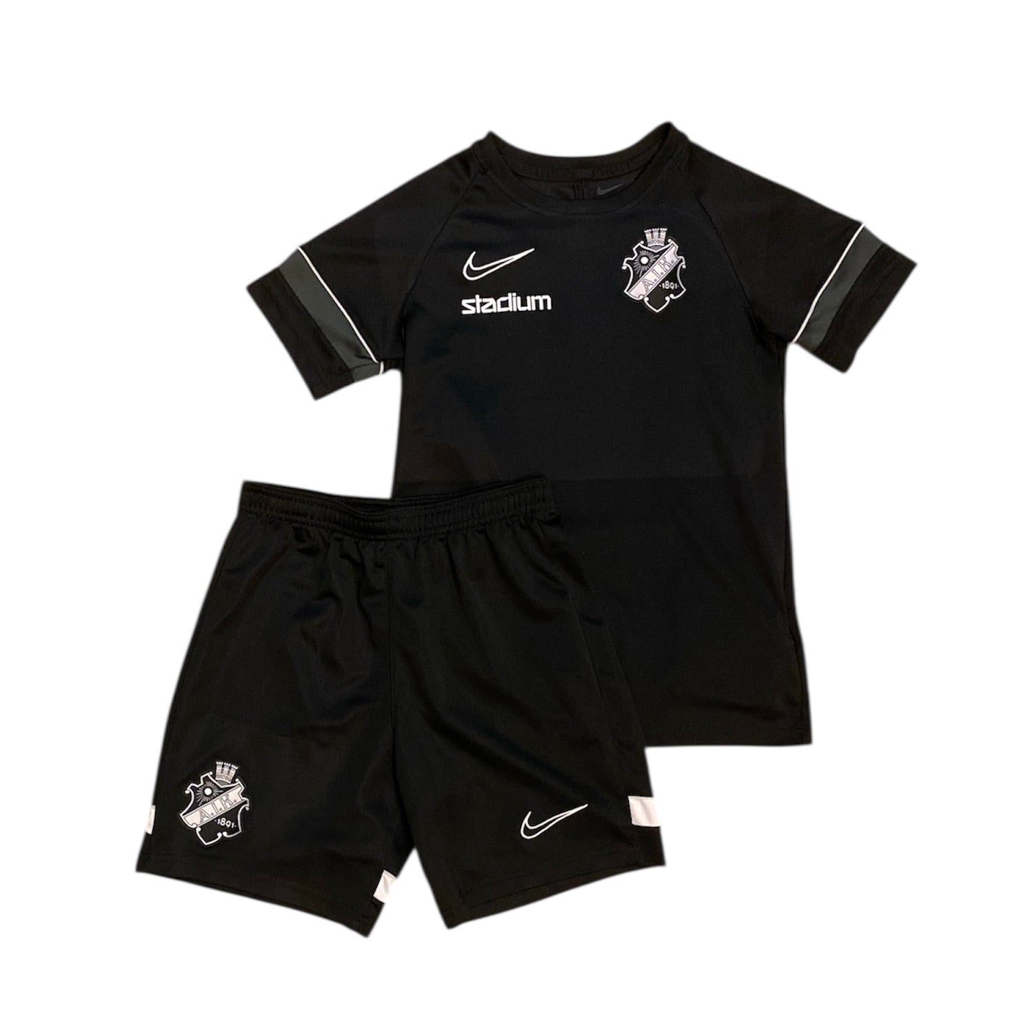 Nike AIK Football Training Jersey & Shorts Set (Youth)