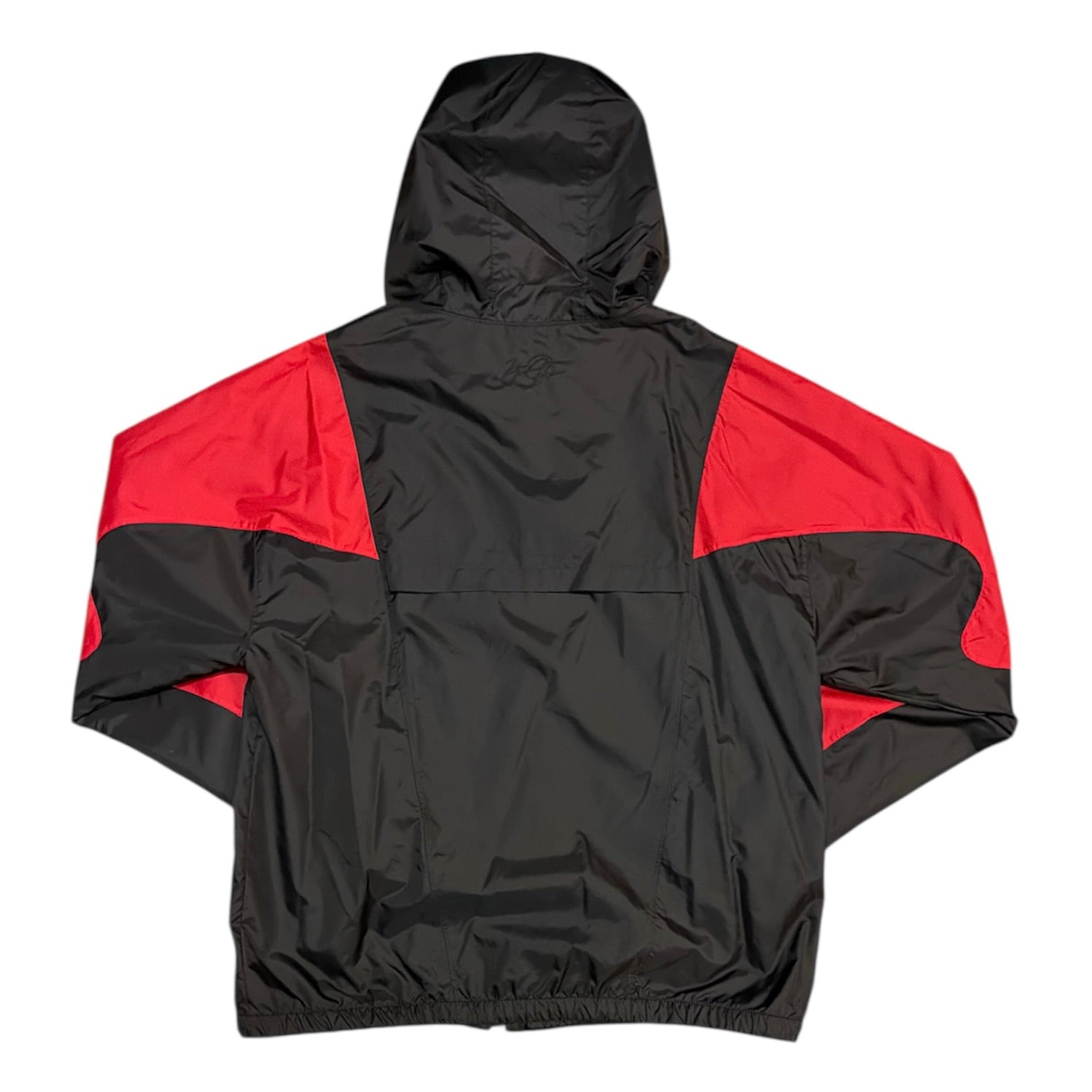 Jordan Essentials Black Gym Red Woven Jacket