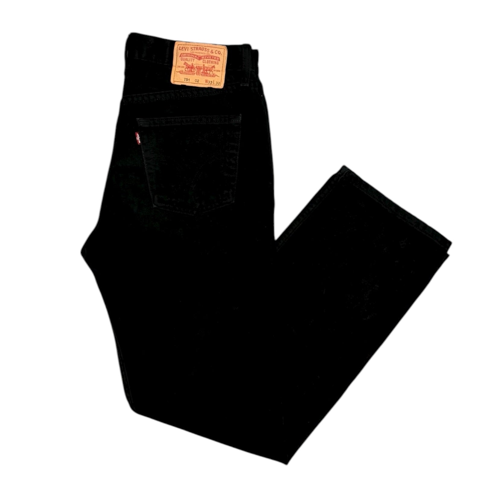 Levis 751 Black Jeans