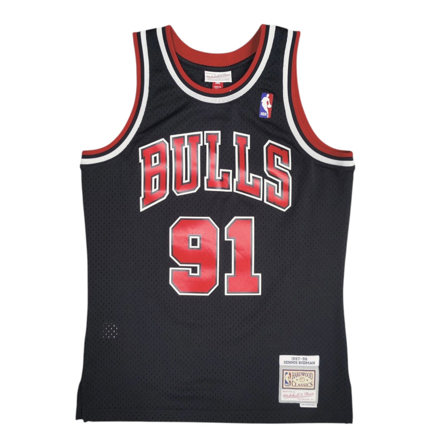 Mitchell & Ness Chicago Bulls Rodman Basketball Jersey