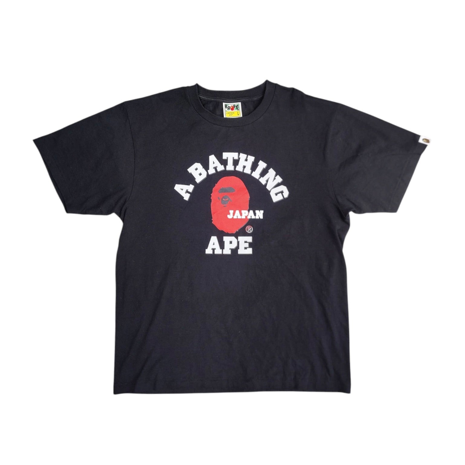 A Bathing Ape Bape Japan Black Tshirt