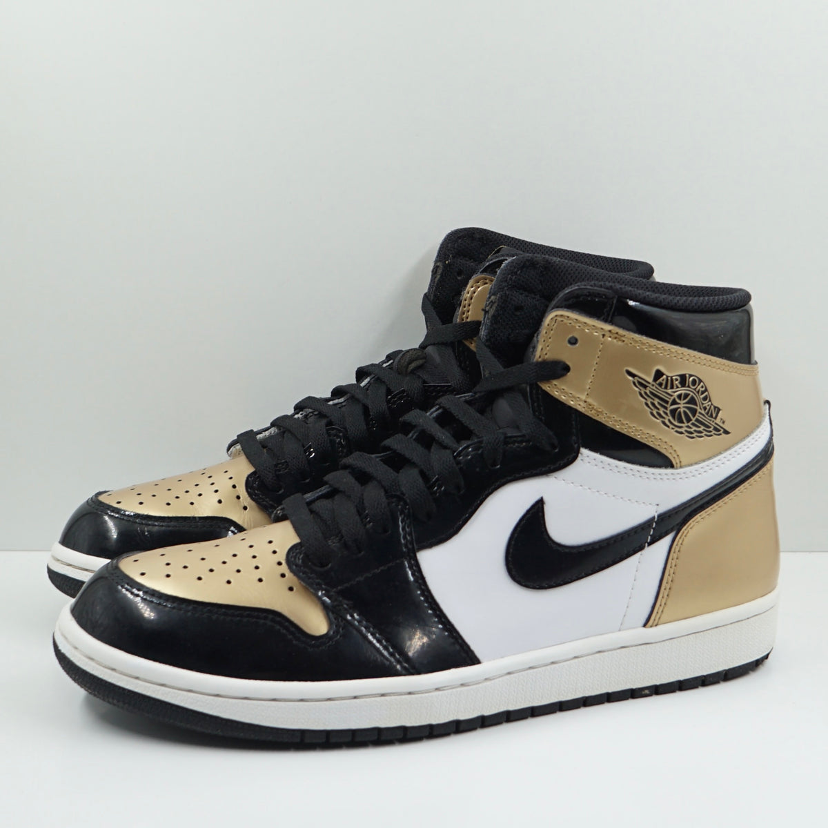 Jordan 1 Retro High NRG Patent Gold Toe