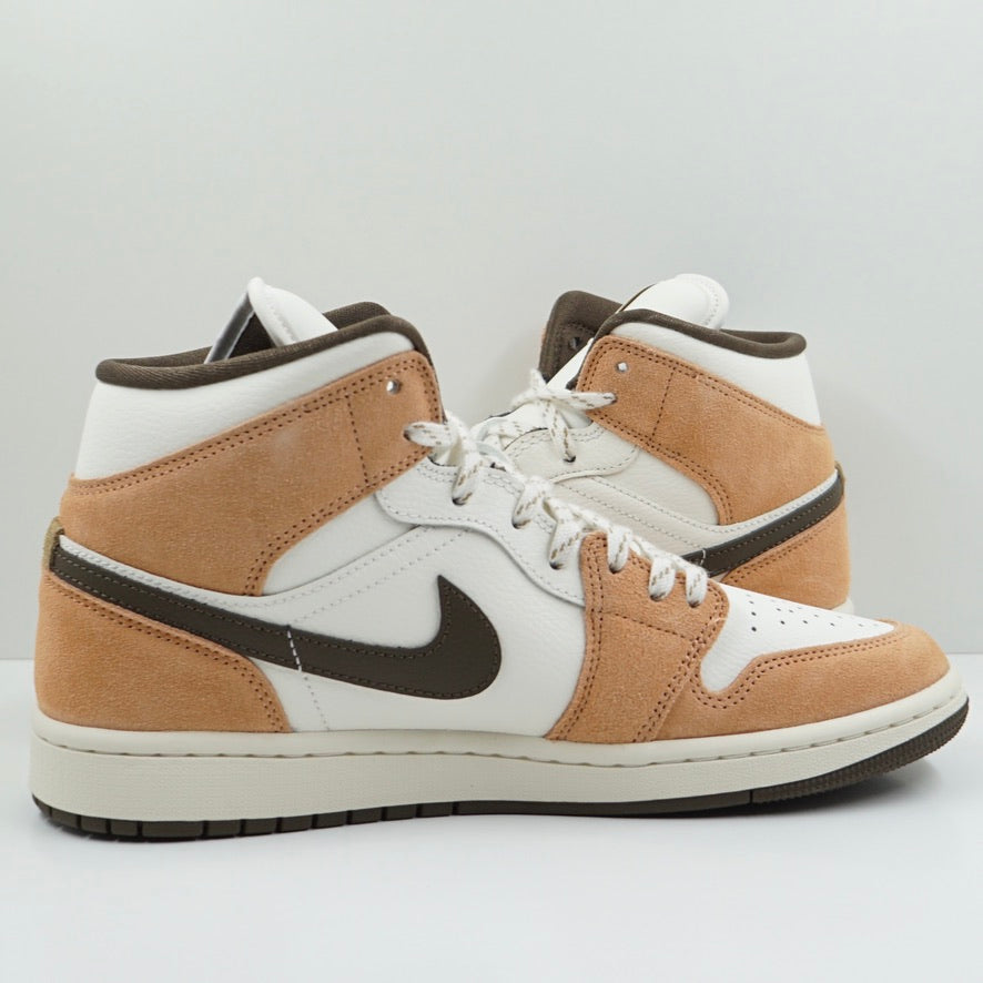 Jordan 1 Mid Light Cognac
