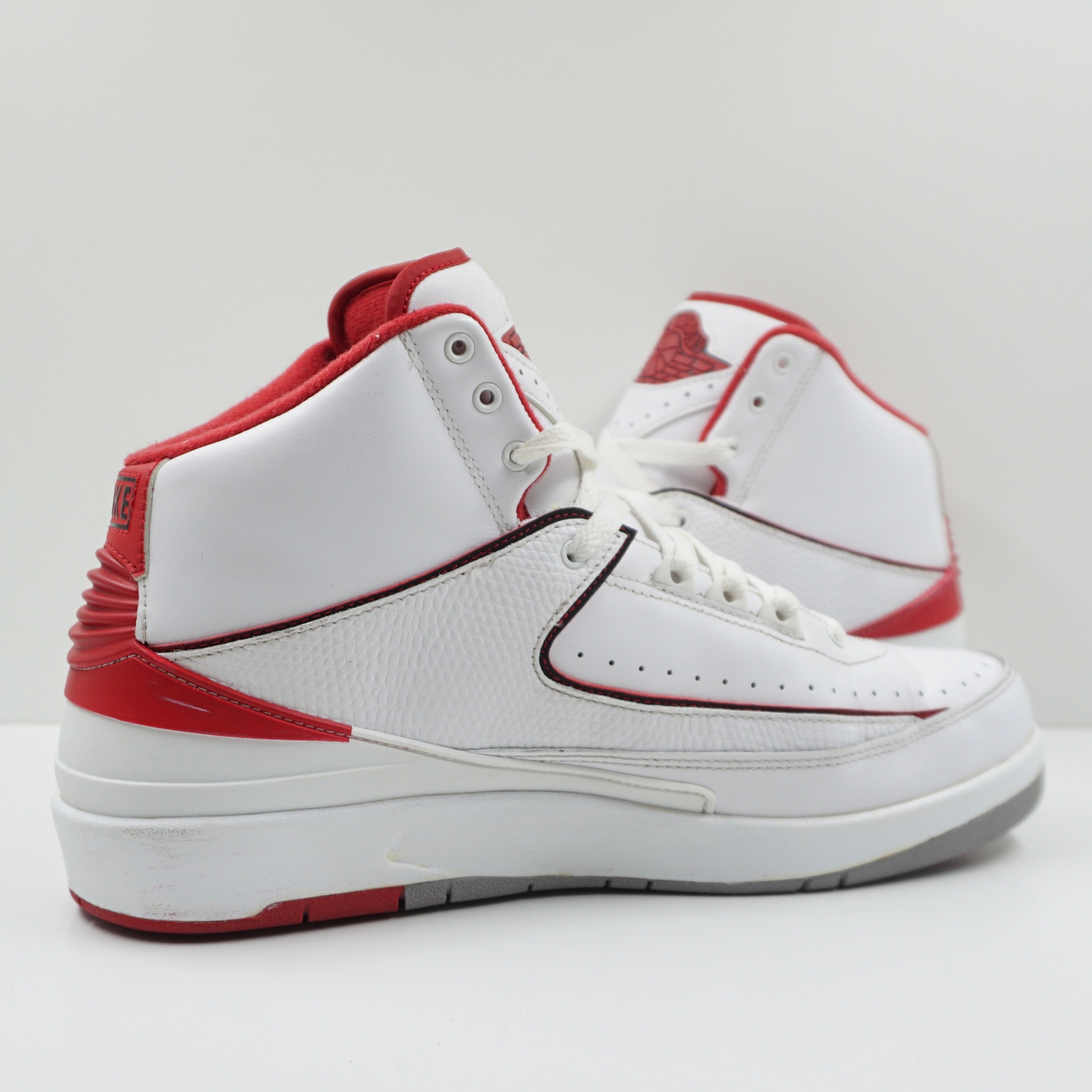 Jordan 2 Retro White Red (2014)