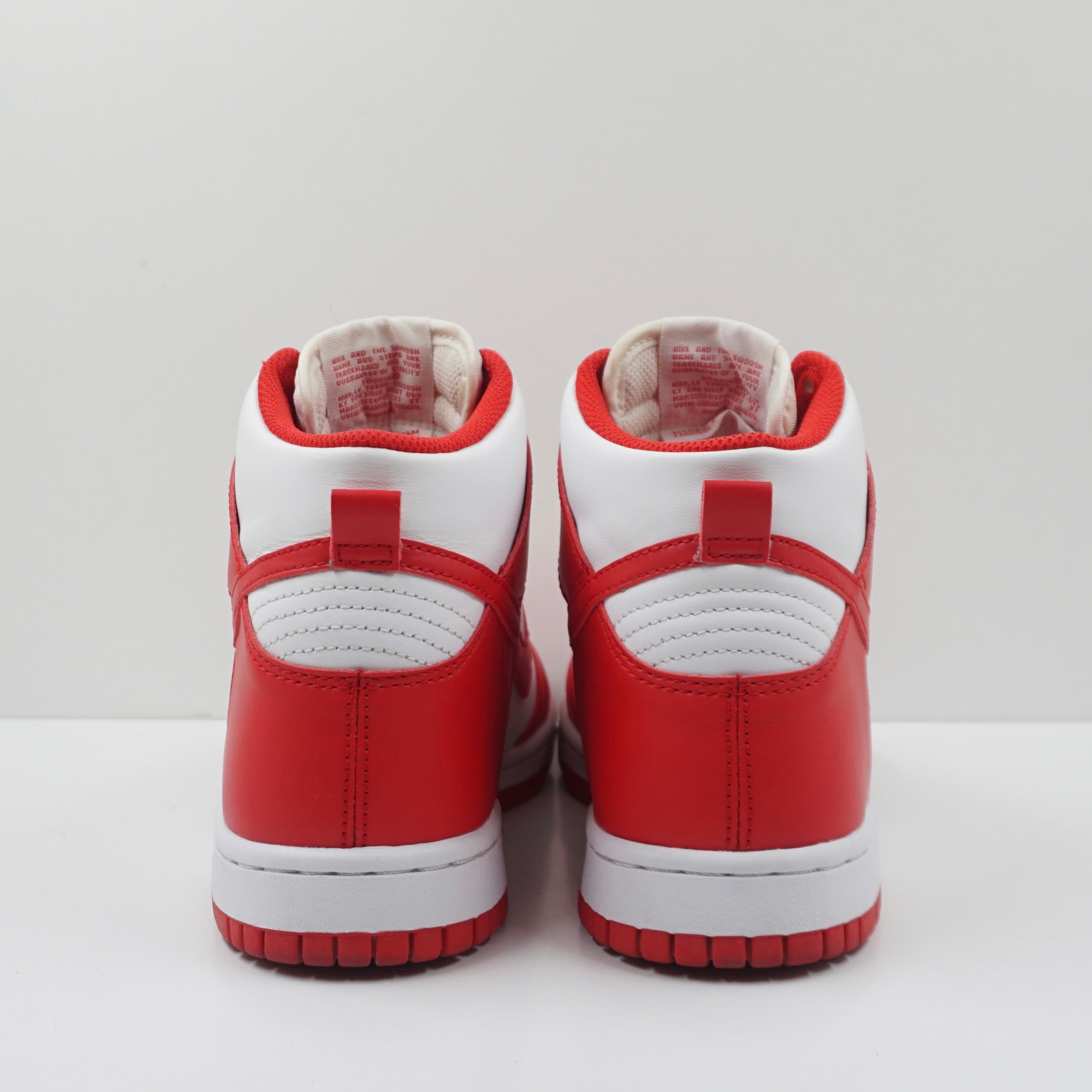 Nike Dunk High Championship White Red (White Tongue Tag) (GS)