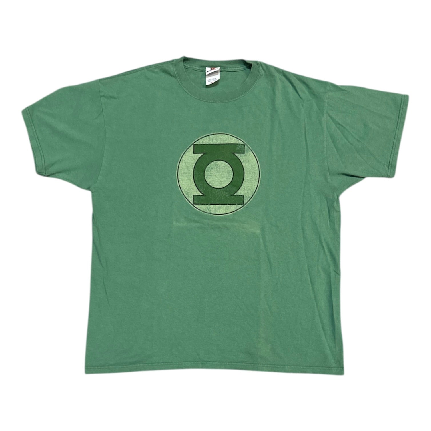Six Flags Green Lantern Ride Green Tshirt