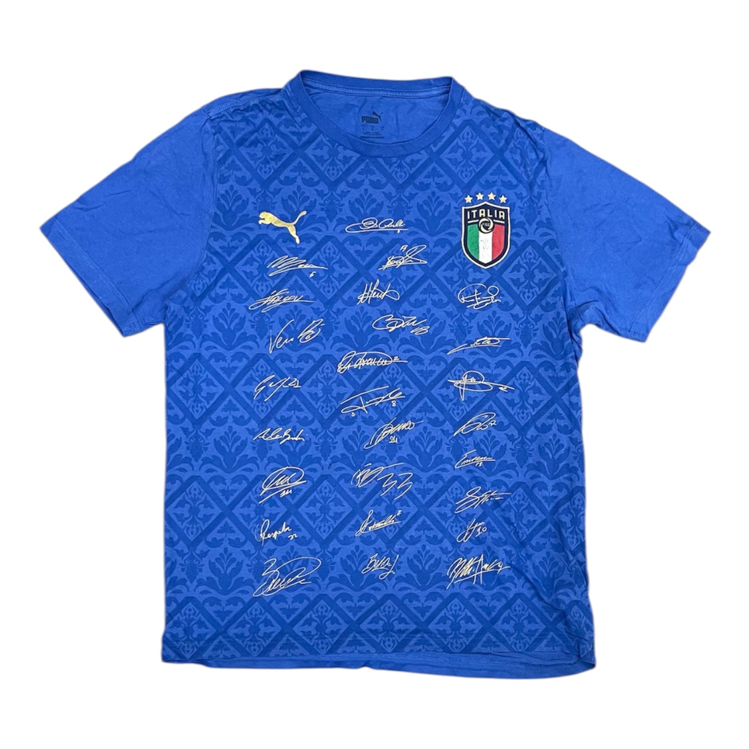 Puma Italy 2021/2022 Signature Tshirt