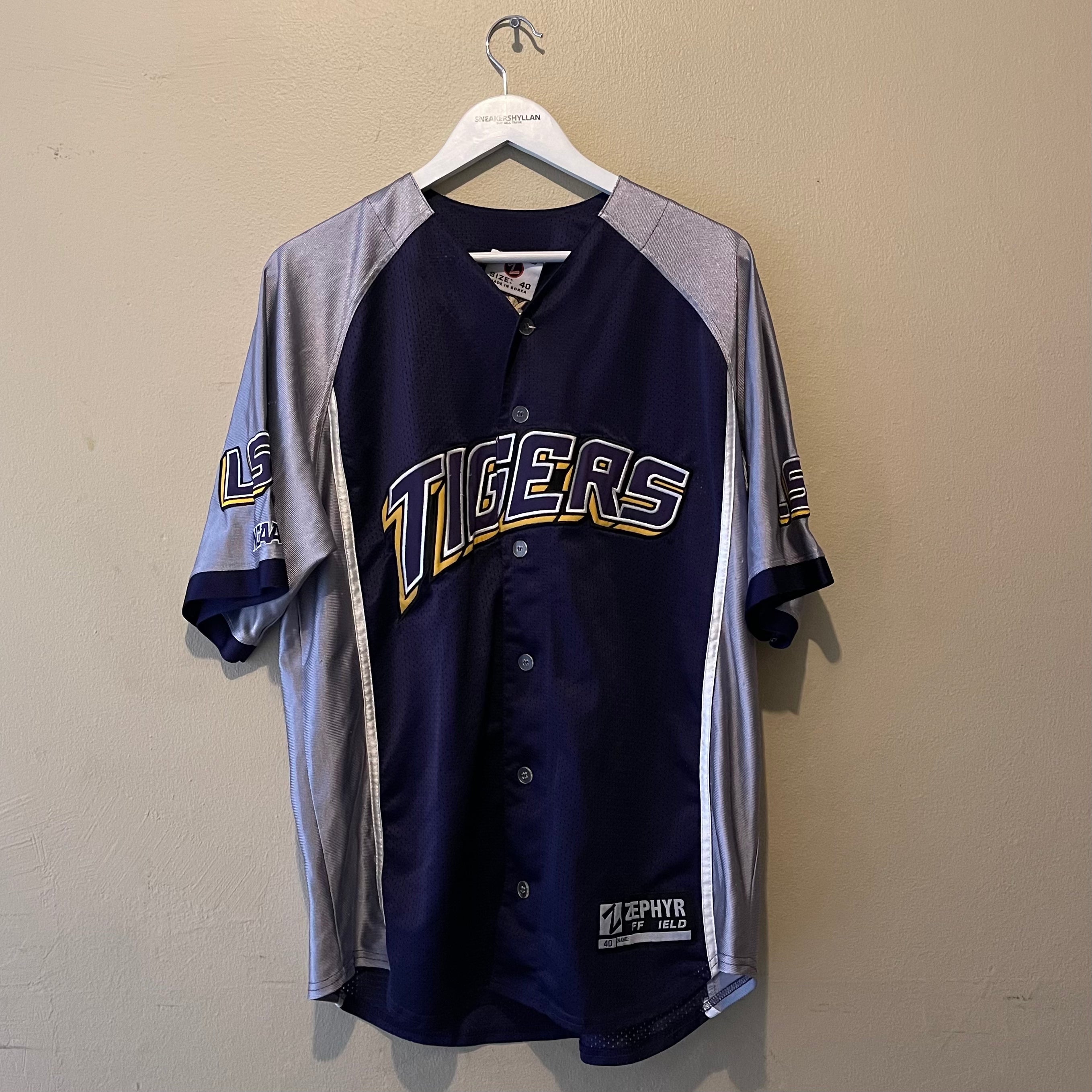 Zephyr Off Field LSU Tigers Baseball Jersey