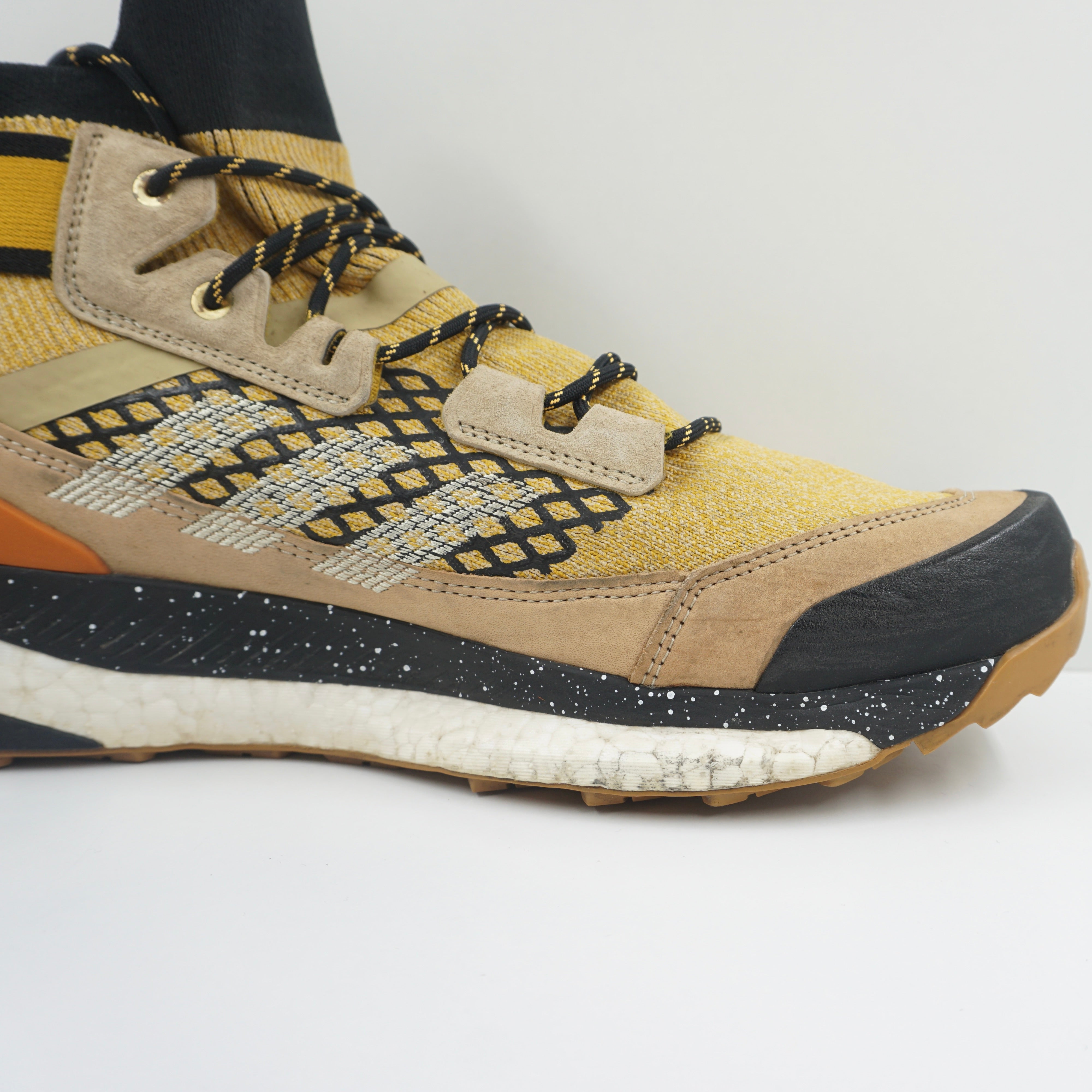 Adidas Terrex Free Hiker Blue Legacy Gold Speckled