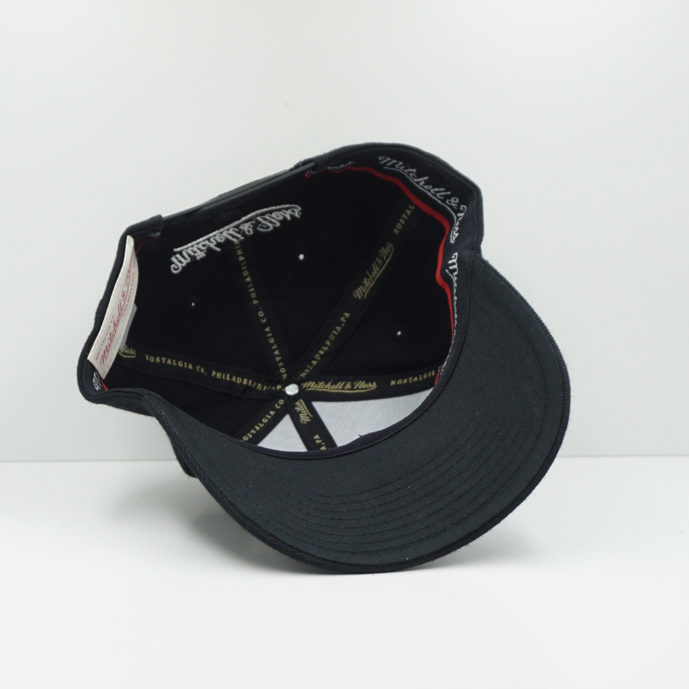 Mitchell & Ness Black Snapback Cap