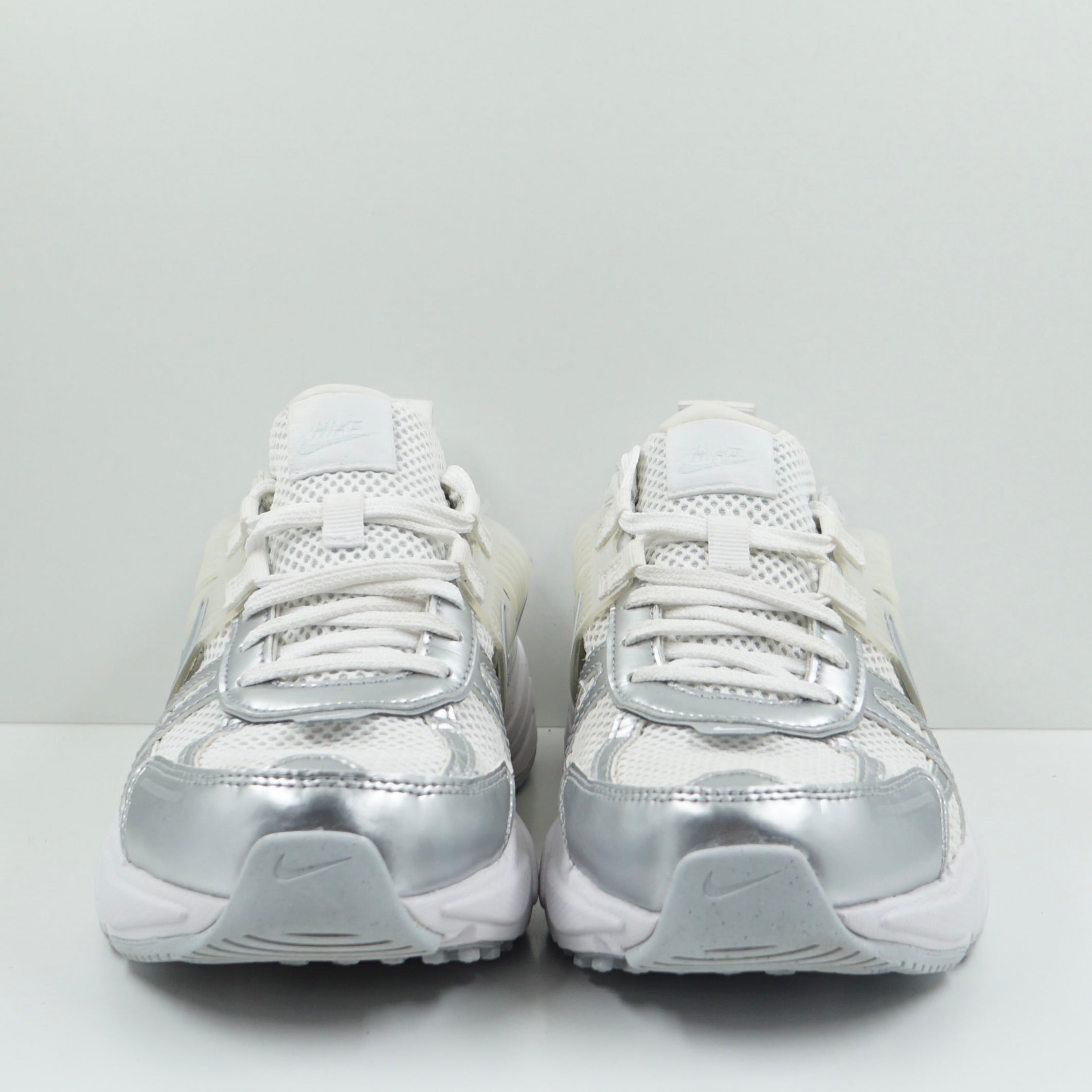 Nike V2K Run Metallic Silver White (W)
