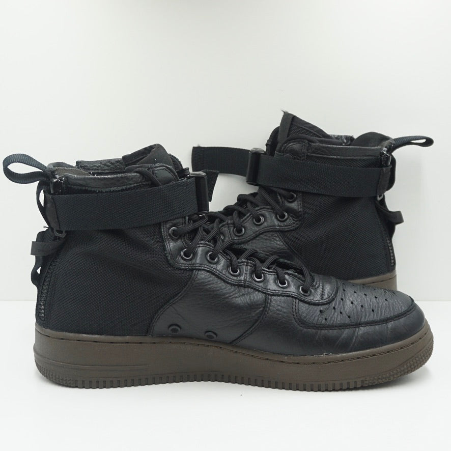 Nike SF Air Force 1 Mid Black Gum