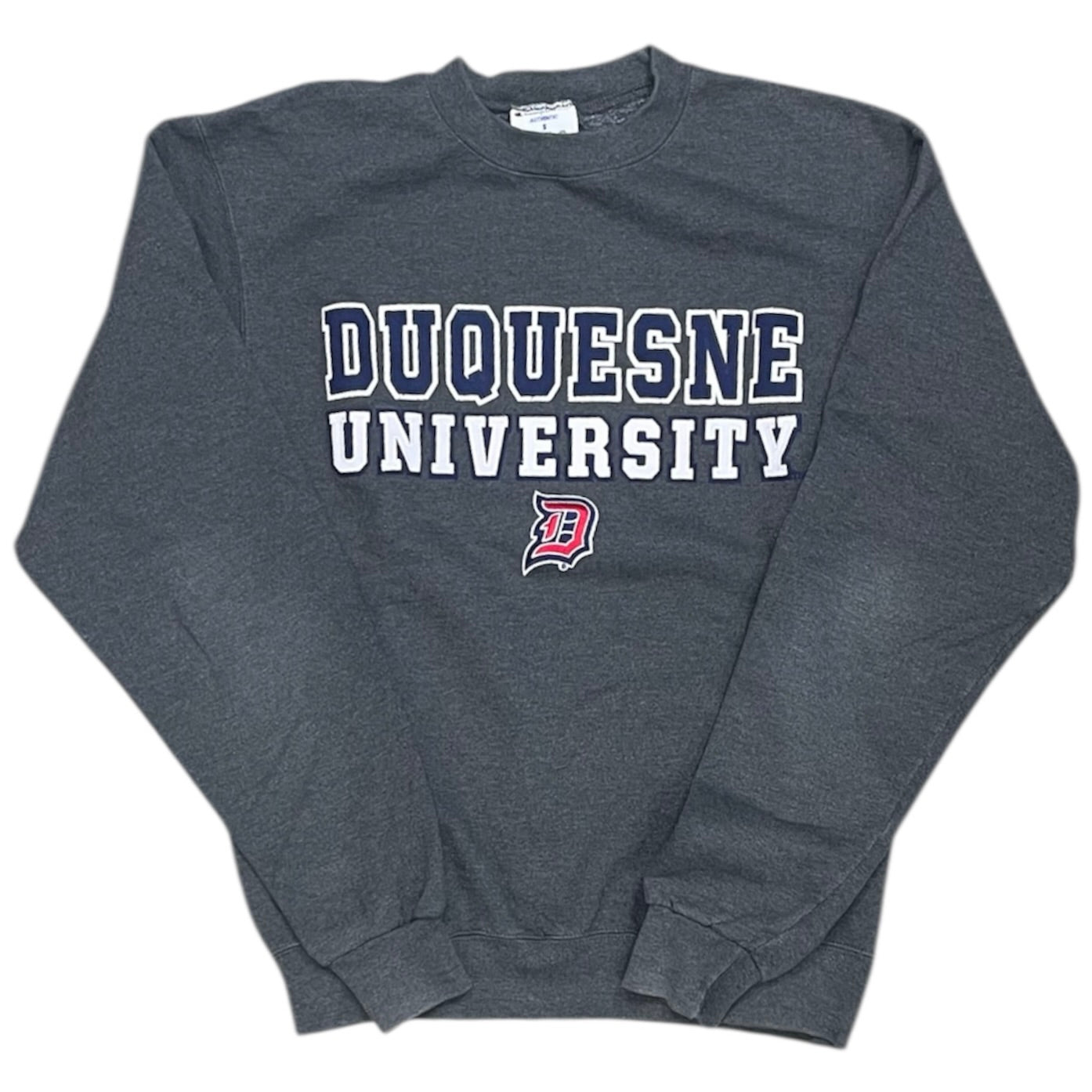 Champion Duquesne University Grey Sweatshirt