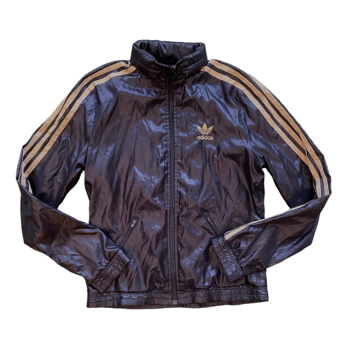 Adidas Black Gold Windbreaker Jacket 2010 W