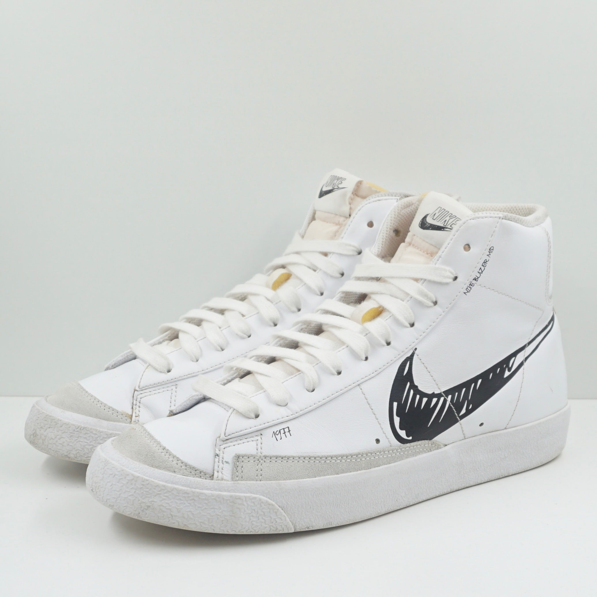 Nike Blazer Mid 77 Sketch White Black - Main Image