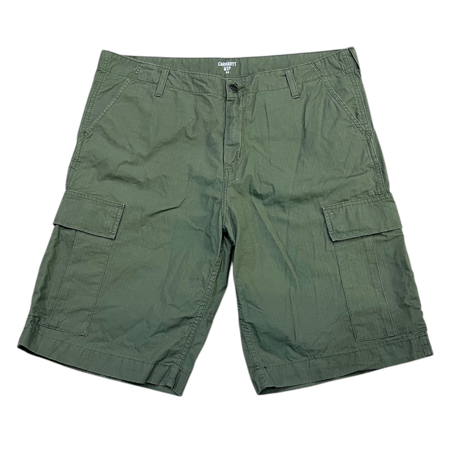 Carhartt Regular Green Cargo Shorts