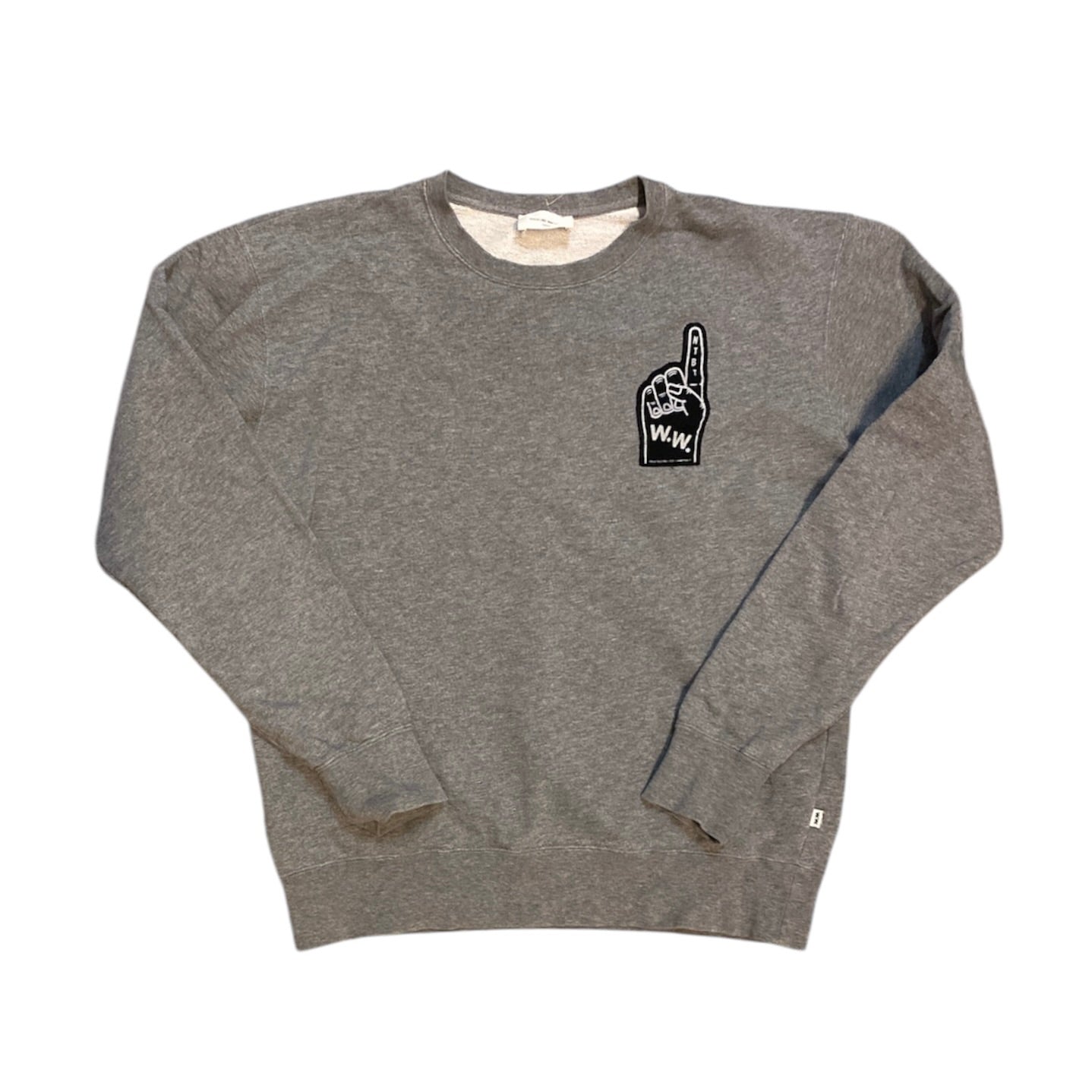 Wood Wood Grey Crewneck