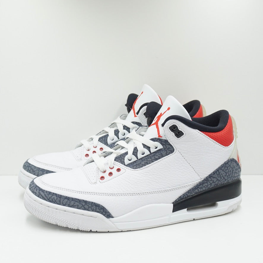 Jordan 3 Retro SE Fire Red Denim (2020)